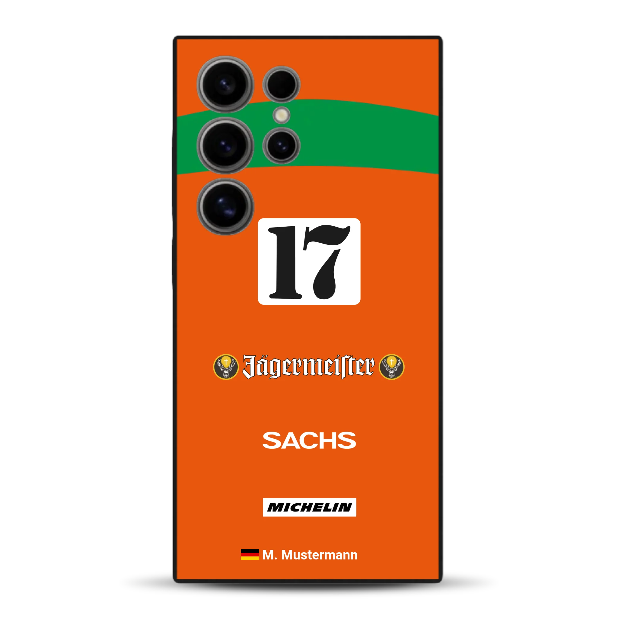 Brun Porsche 962 Livery - Custodia per cellulare personalizzata per Samsung