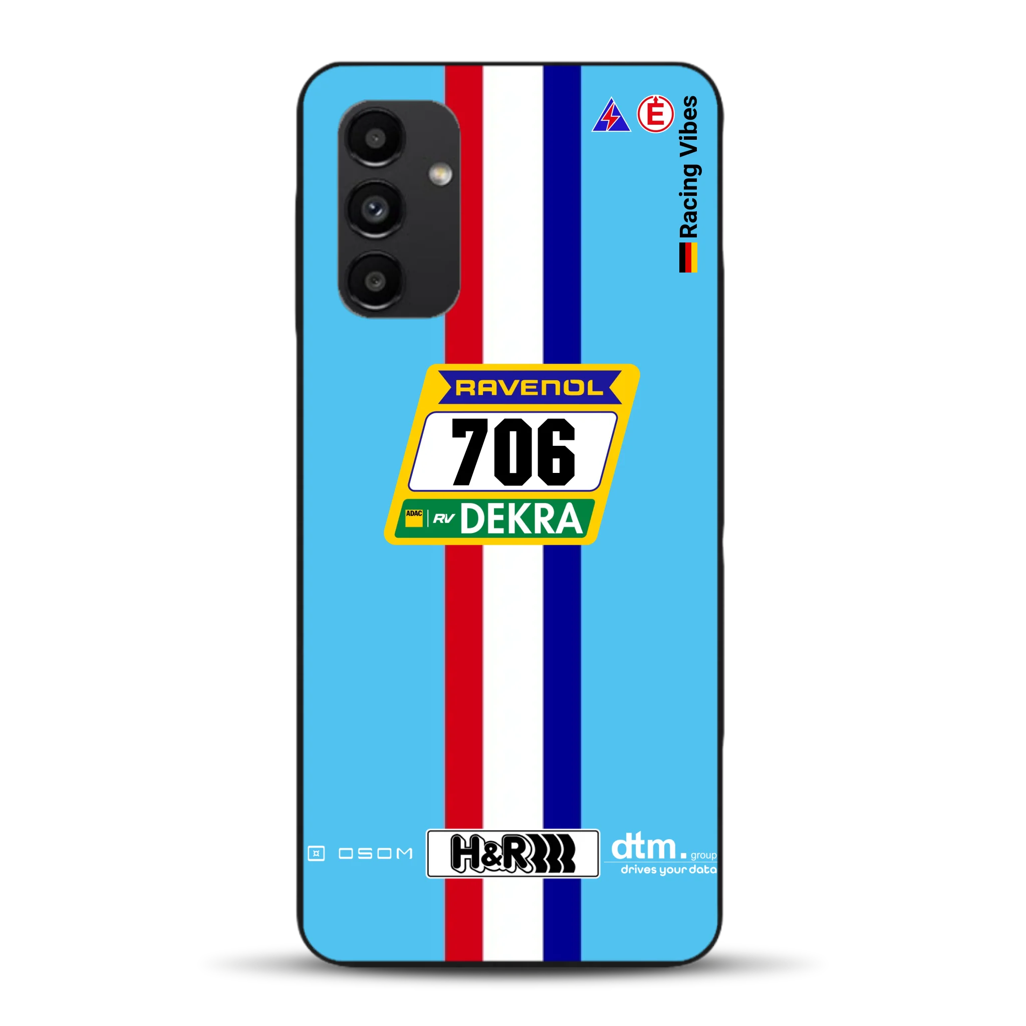 Glickenhaus SCG004c Nürburgring 2024 Livery - Custodia per cellulare personalizzata per Samsung
