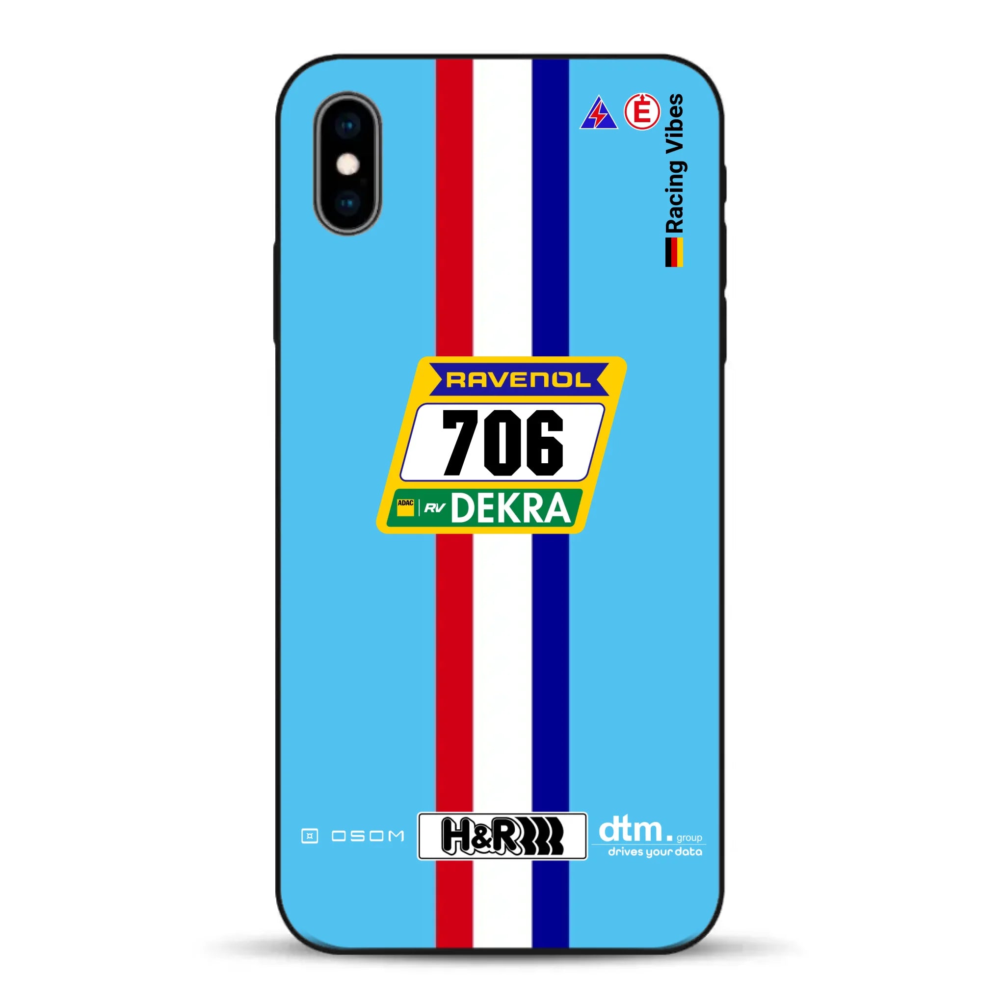 Glickenhaus SCG004c Nürburgring 2024 Livery - Individuelle Handyhülle für iPhone