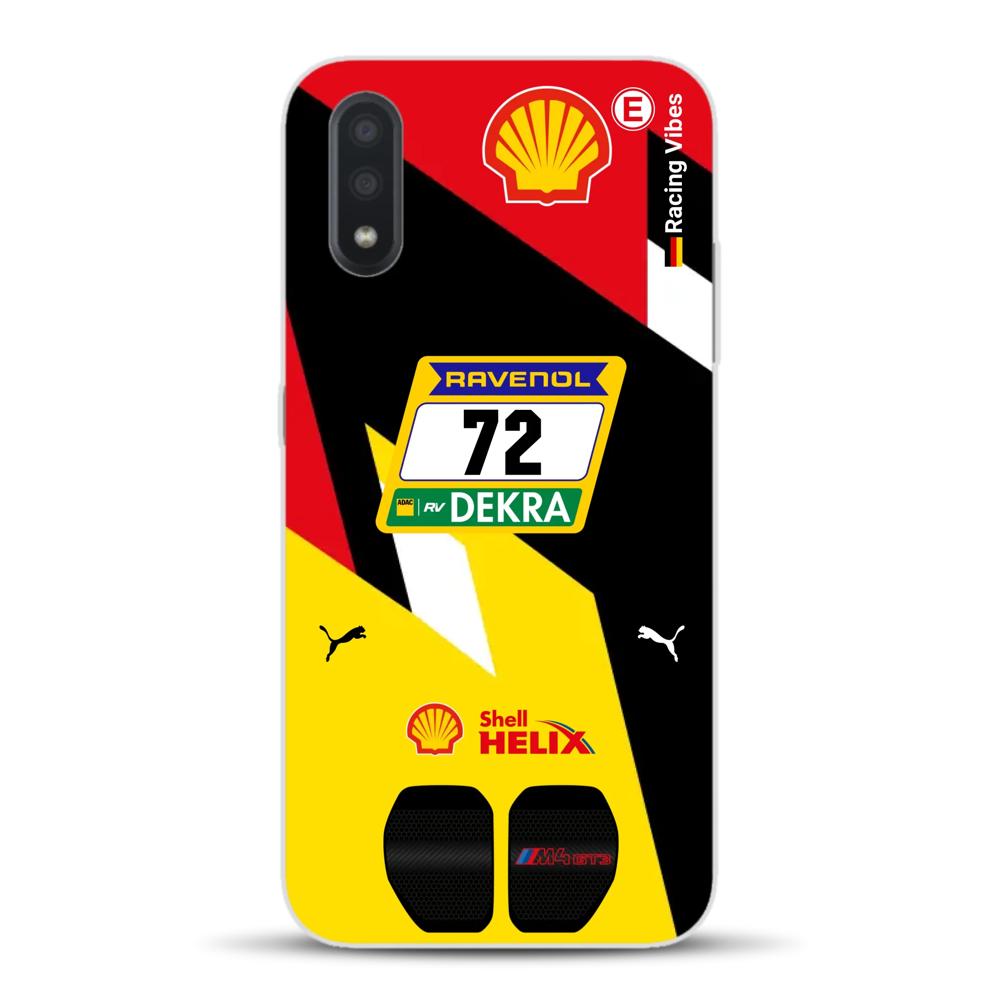 RMG M4 GT3 #72 Nürburgring 24h Qualifiers 2024 Livery - Custom phone case for Samsung