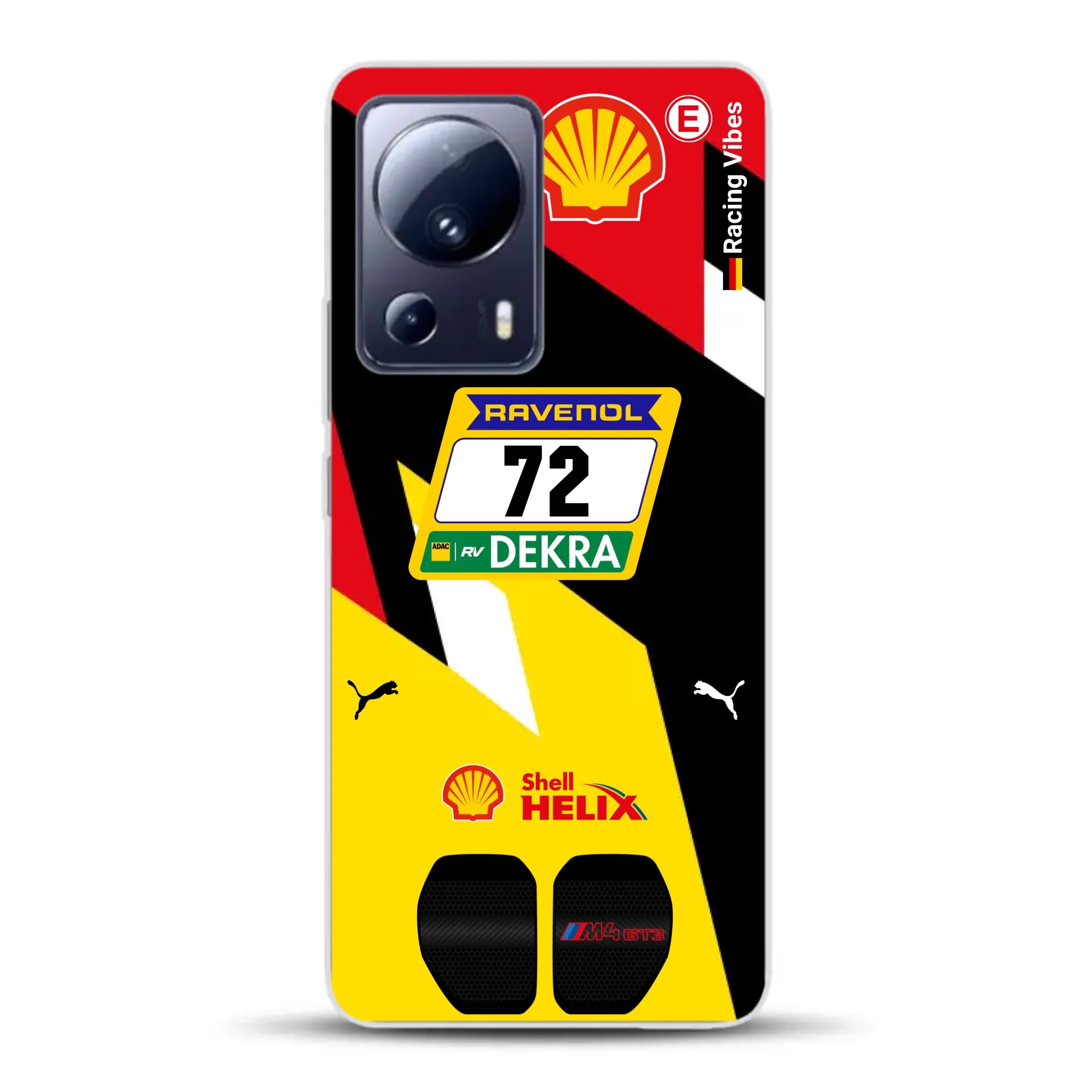 RMG M4 GT3 #72 Nürburgring 24h Qualifiers 2024 Livery - Custom phone case for Xiaomi
