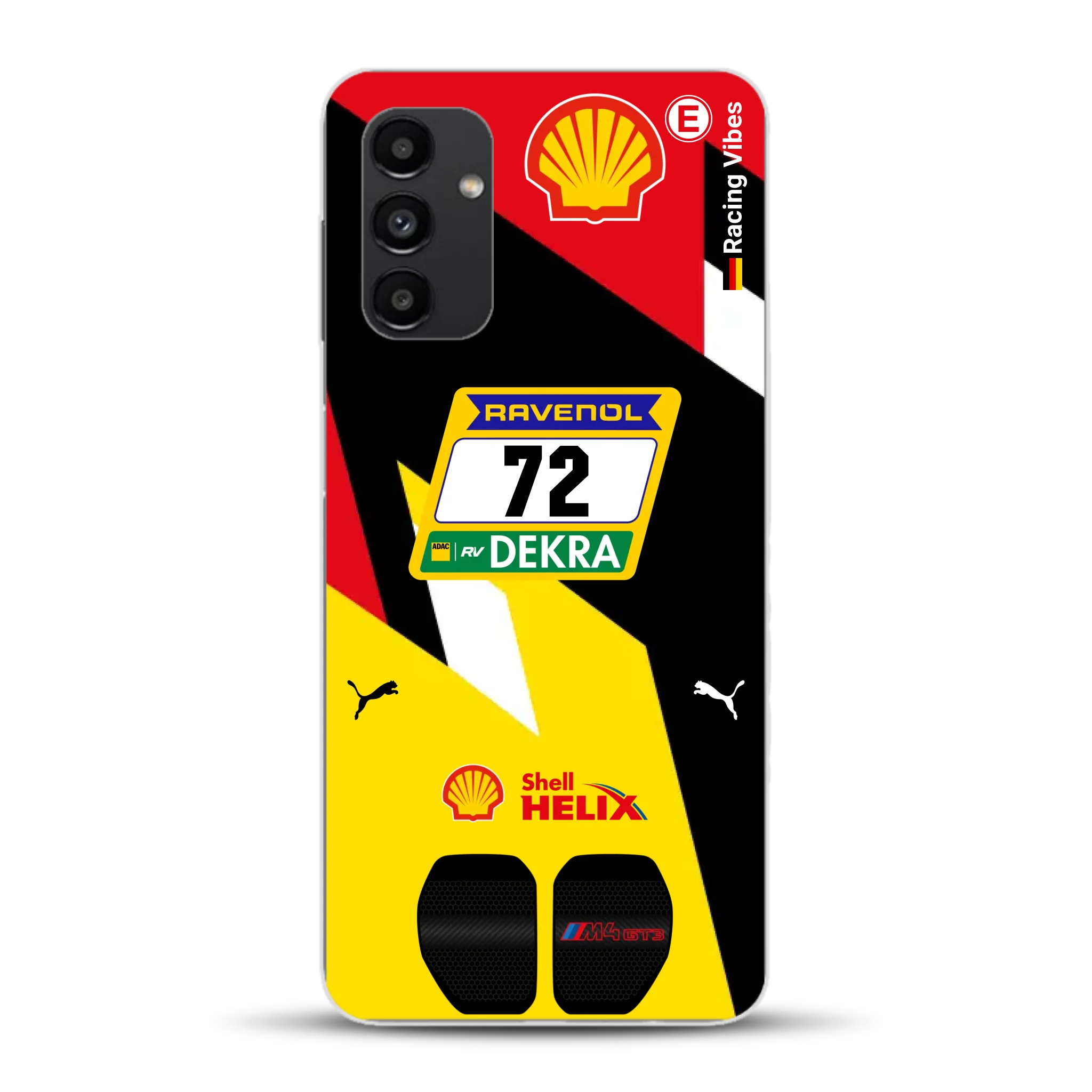 RMG M4 GT3 #72 Nürburgring 24h Qualifiers 2024 Livery - Individuelle Handyhülle für Samsung
