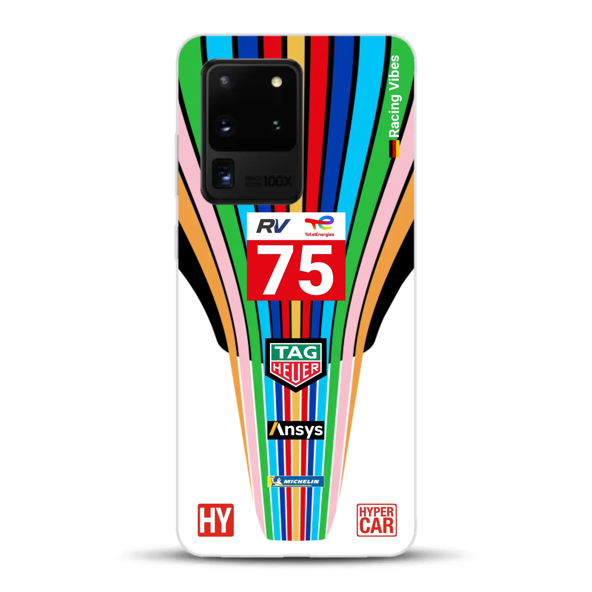 Porsche 963 #75 2023 Livery - Individuelle Handyhülle für Samsung