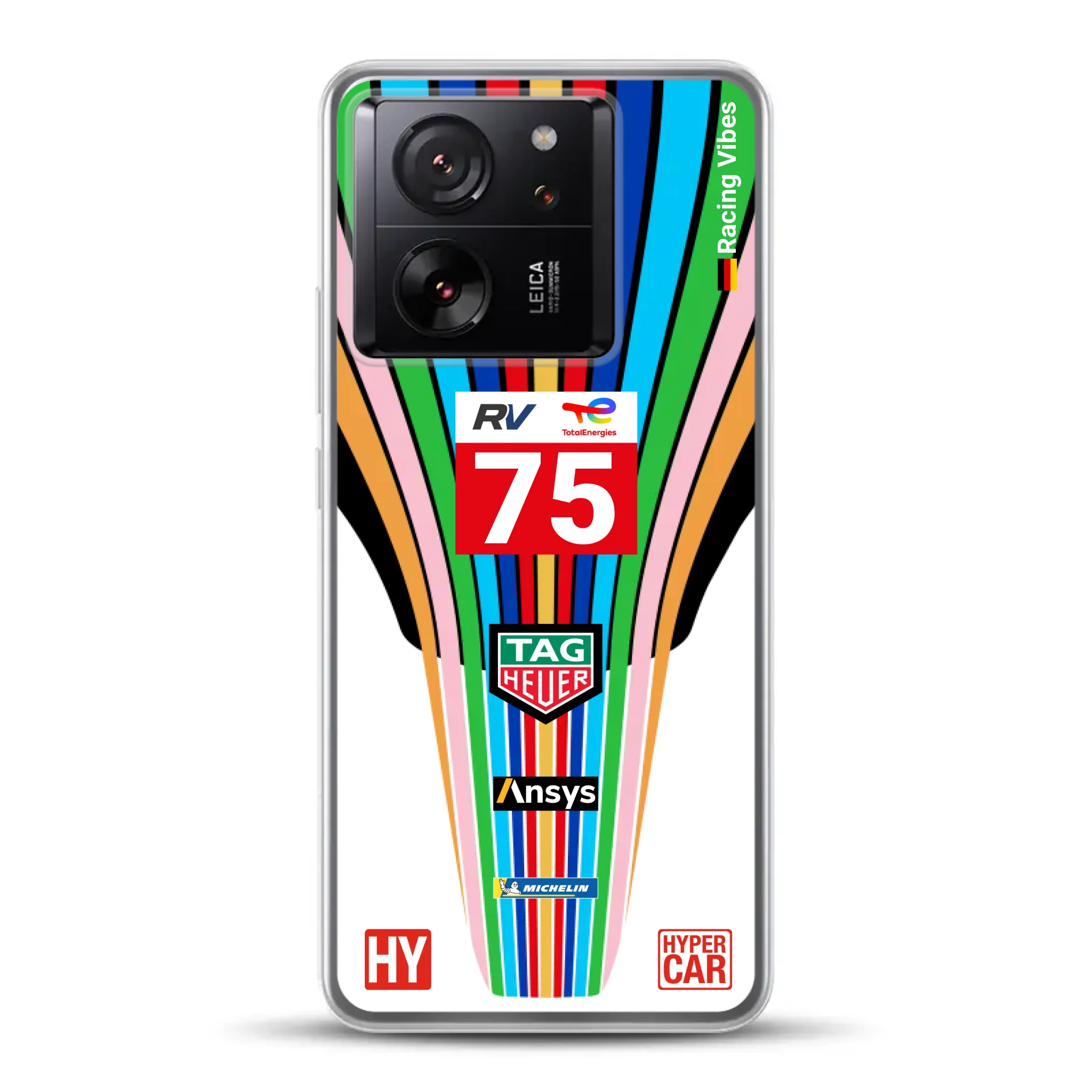 Porsche 963 #75 2023 Livery - Custodia per cellulare personalizzata per Xiaomi