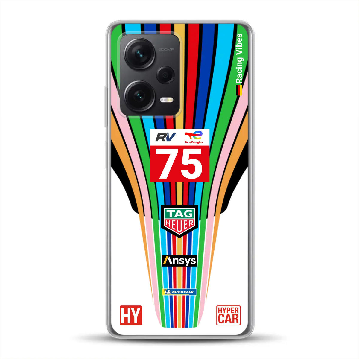 Porsche 963 #75 2023 Livery - Individuelle Handyhülle für Xiaomi