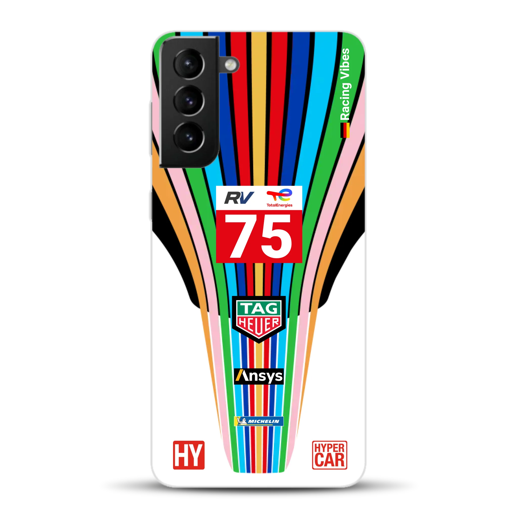 Porsche 963 #75 2023 Livery - Individuelle Handyhülle für Samsung