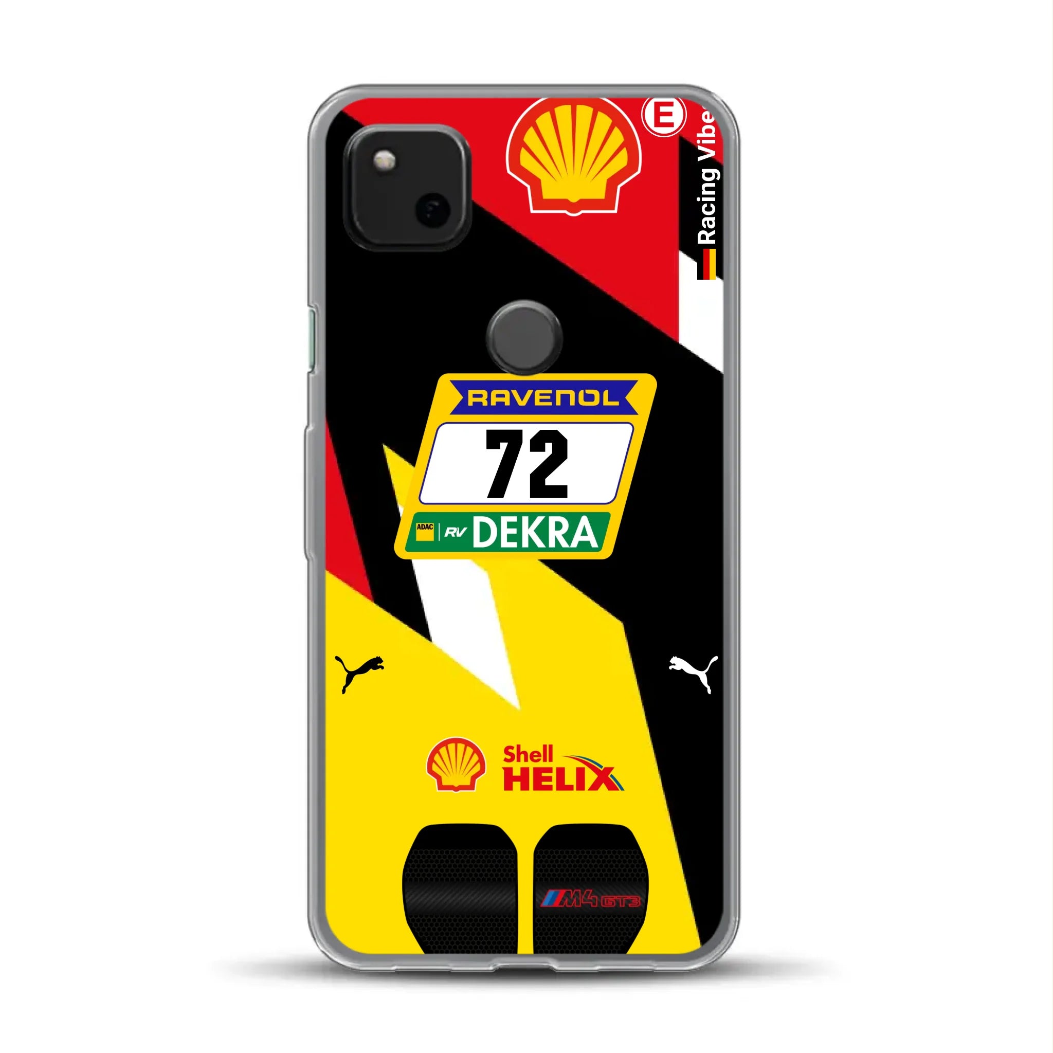 RMG M4 GT3 #72 Nürburgring 24h Qualifiers 2024 Livery - Individuelle Handyhülle für Google