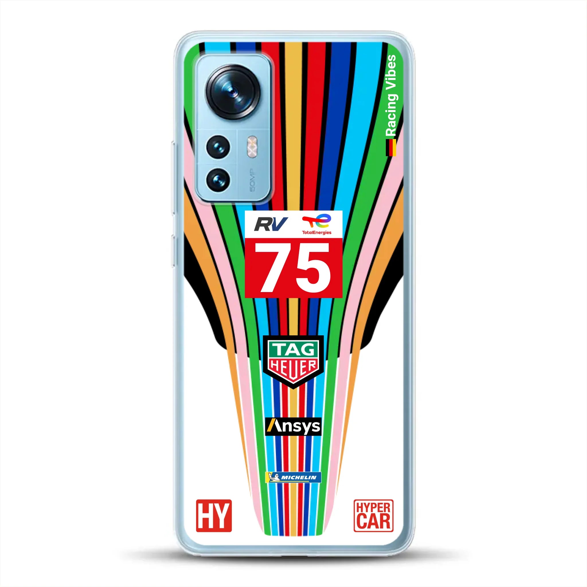 Porsche 963 #75 2023 Livery - Individuelle Handyhülle für Xiaomi