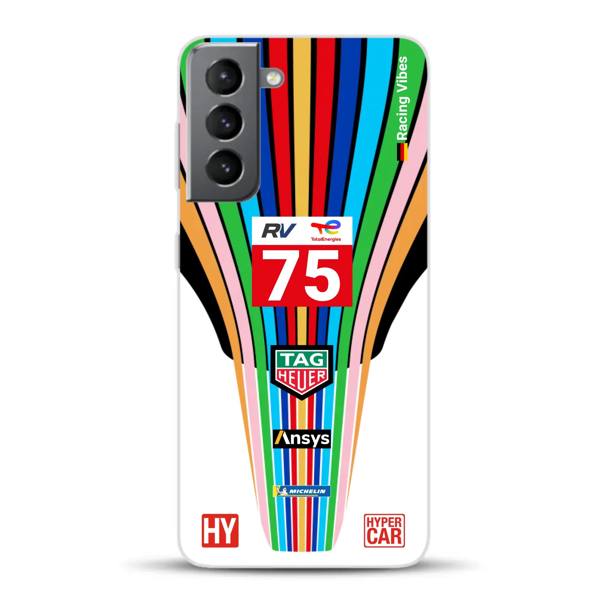Porsche 963 #75 2023 Livery - Individuelle Handyhülle für Samsung