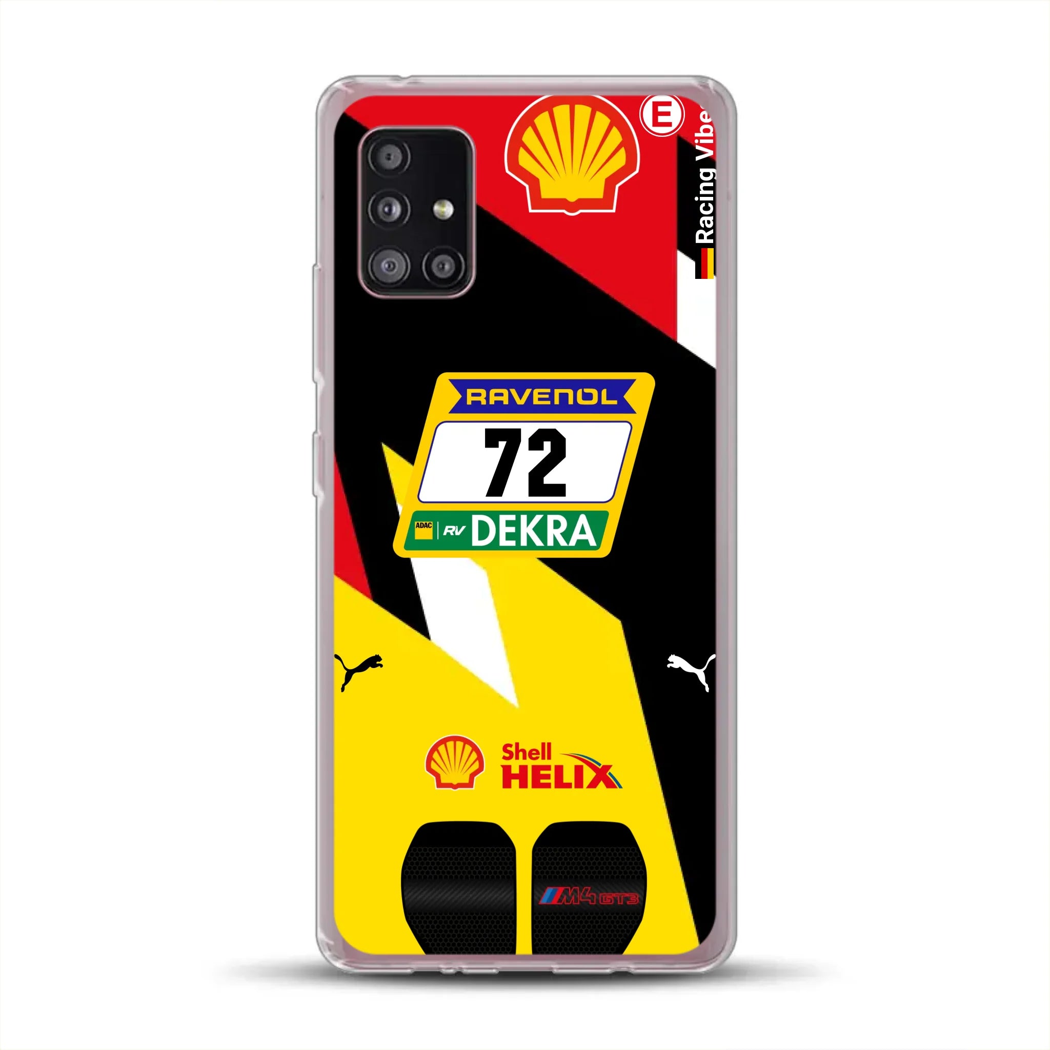 RMG M4 GT3 #72 Nürburgring 24h Qualifiers 2024 Livery - Custom phone case for Samsung