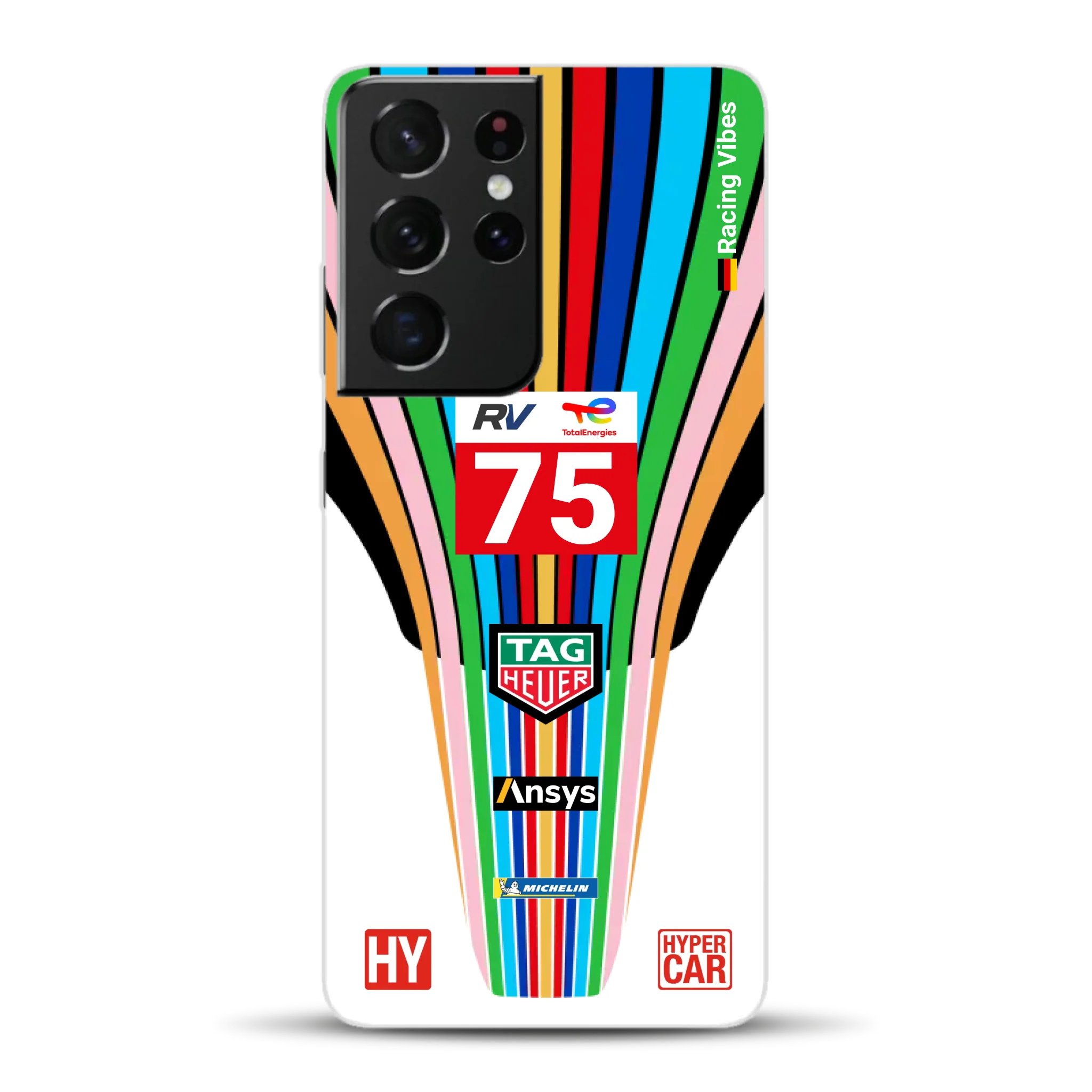 Porsche 963 #75 2023 Livery - Individuelle Handyhülle für Samsung