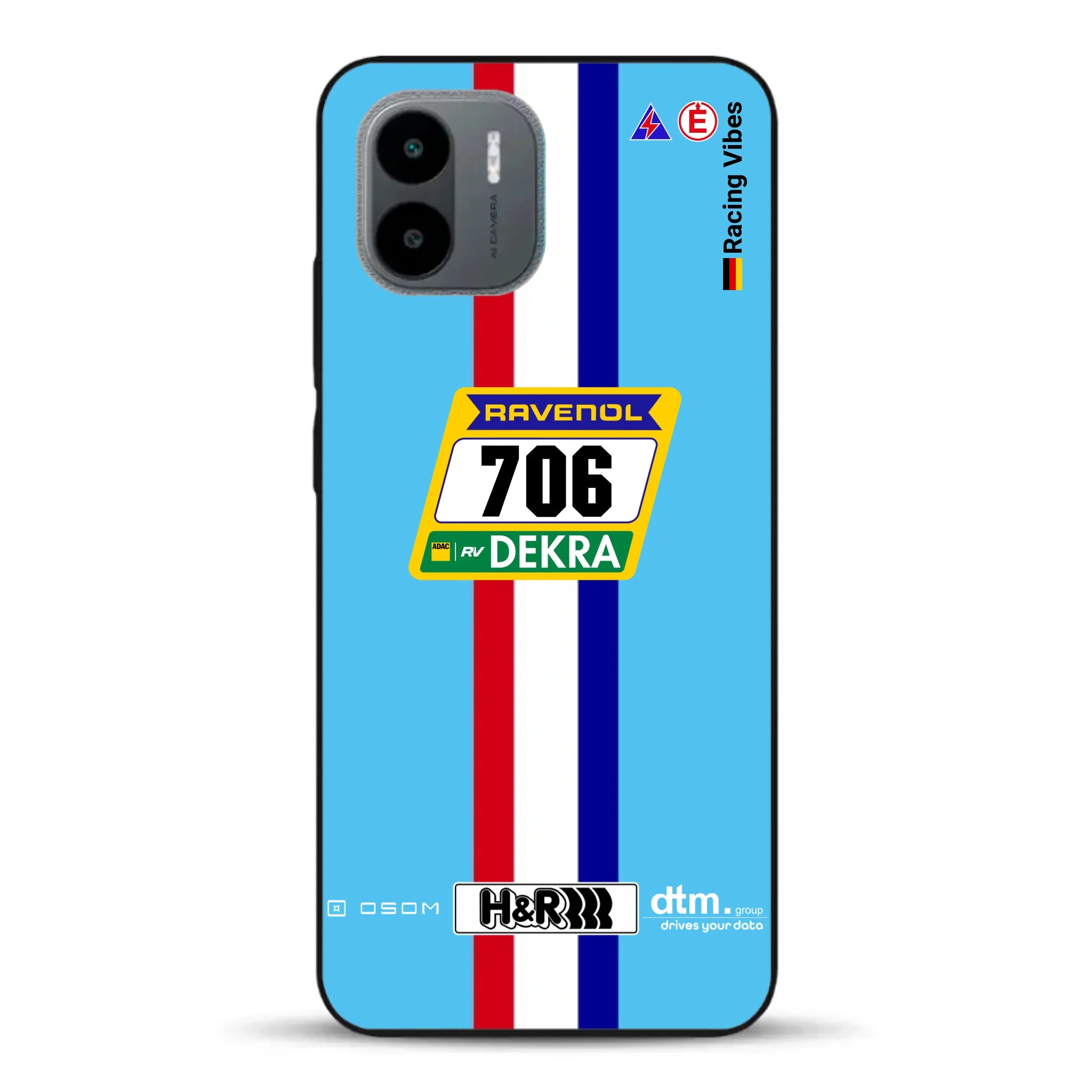 Glickenhaus SCG004c Nürburgring 2024 Livery - Custodia per cellulare personalizzata per Xiaomi