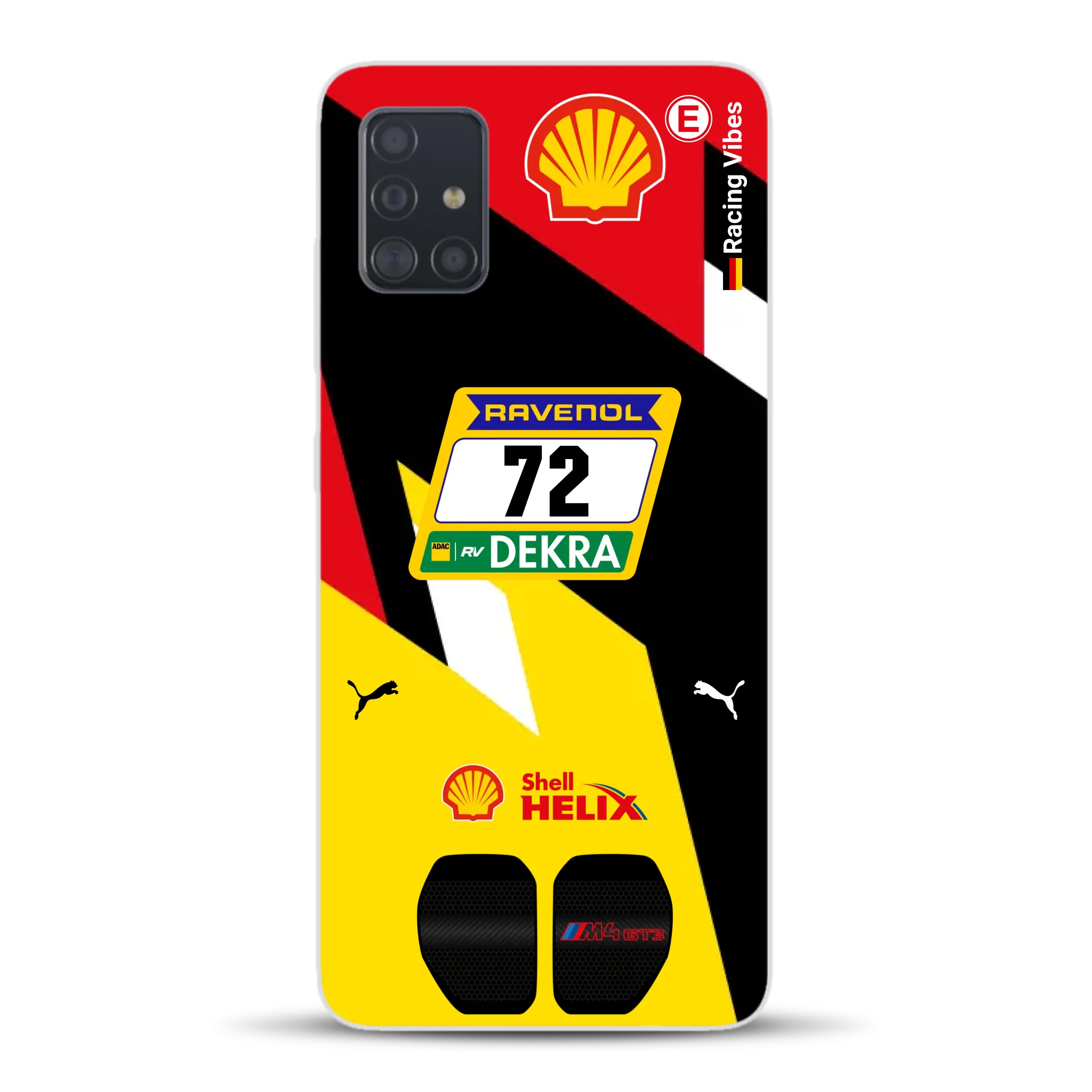 RMG M4 GT3 #72 Nürburgring 24h Qualifiers 2024 Livery - Custom phone case for Samsung