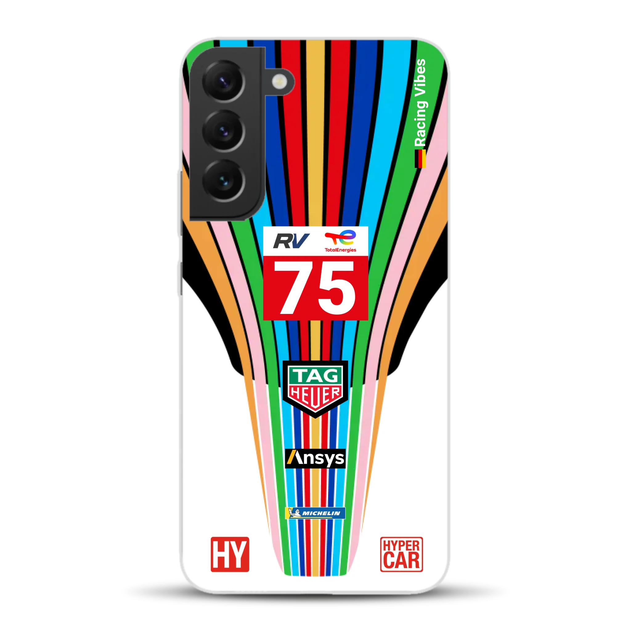 Porsche 963 #75 2023 Livery - Individuelle Handyhülle für Samsung