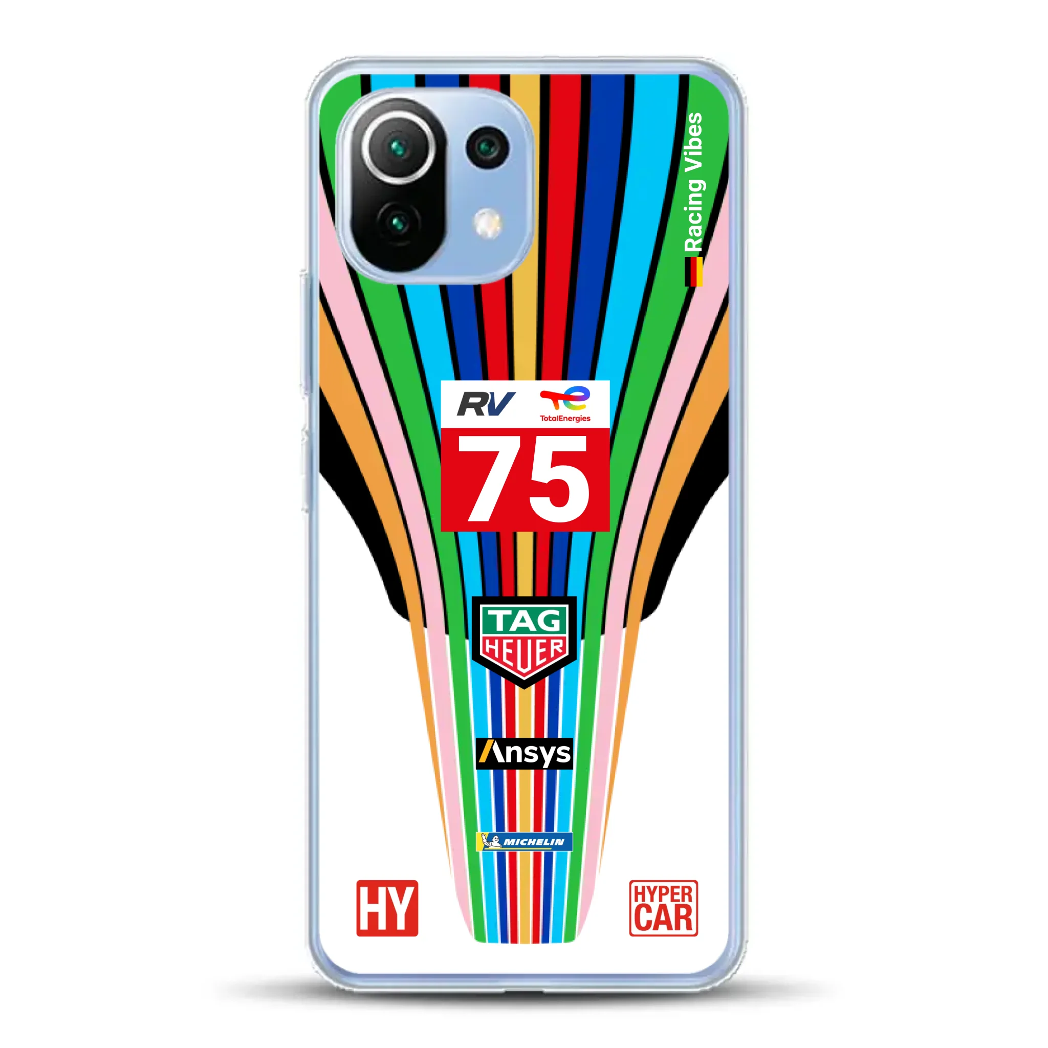 Porsche 963 #75 2023 Livery - Custodia per cellulare personalizzata per Xiaomi