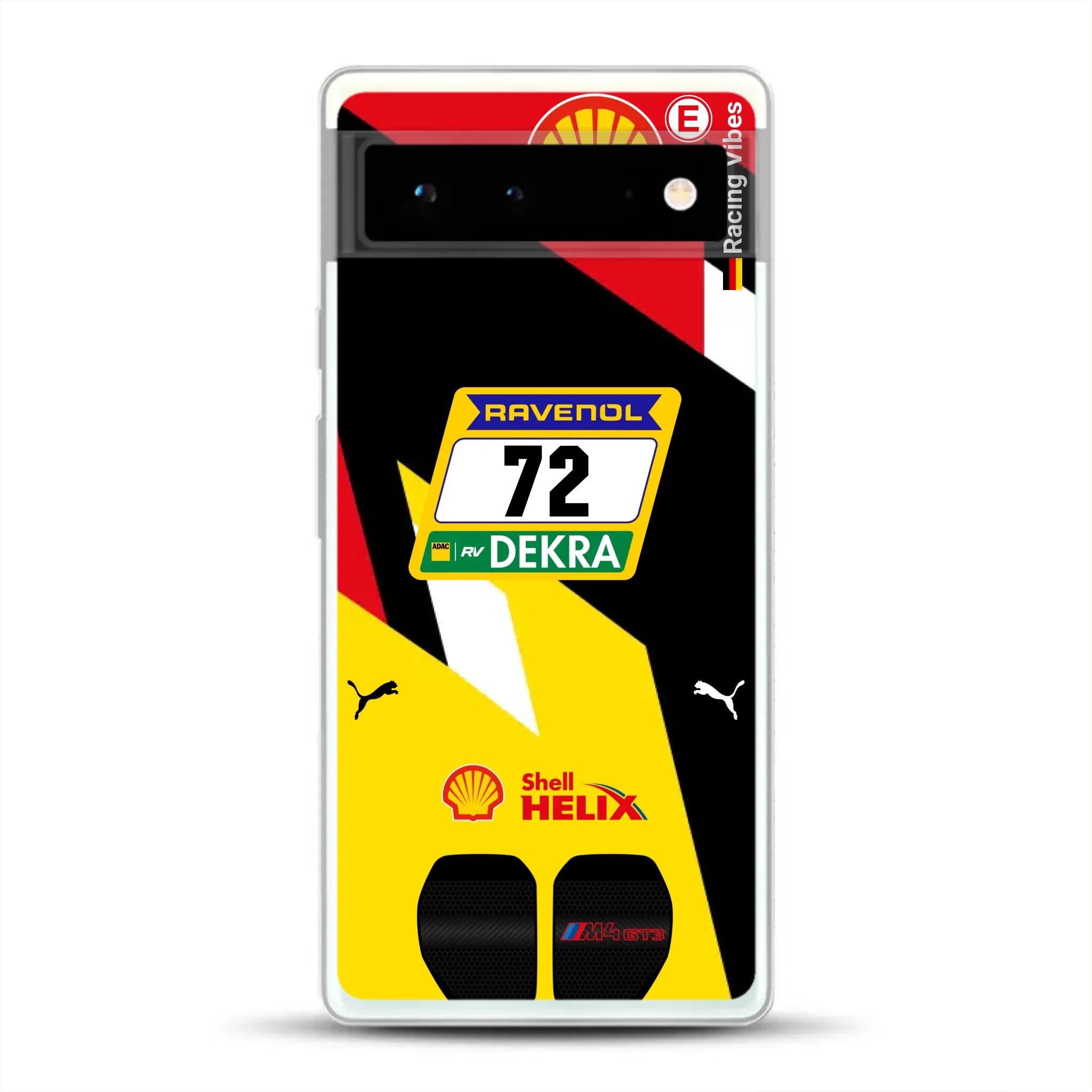 RMG M4 GT3 #72 Nürburgring 24h Qualifiers 2024 Livery - Individuelle Handyhülle für Google