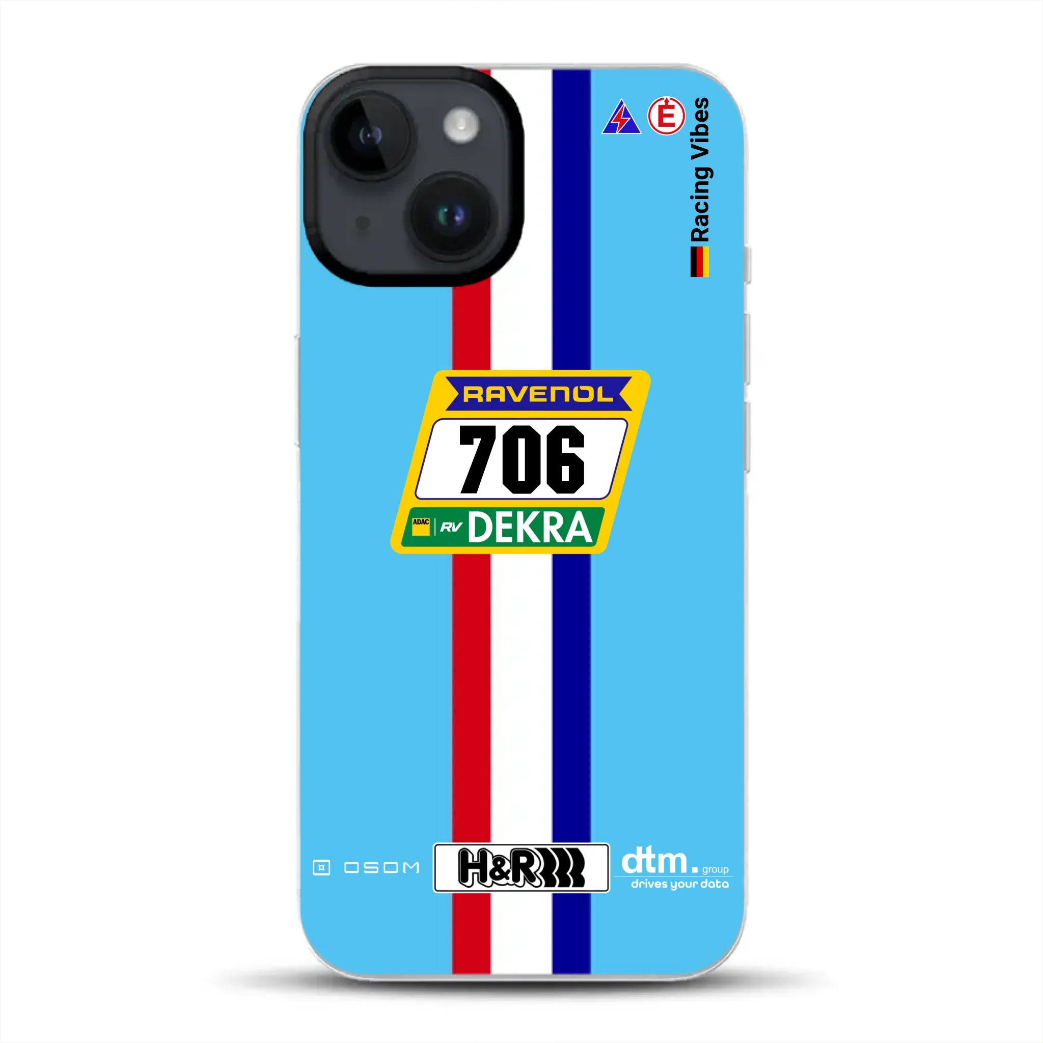 Glickenhaus SCG004c Nürburgring 2024 Livery - Individuelle Handyhülle für iPhone