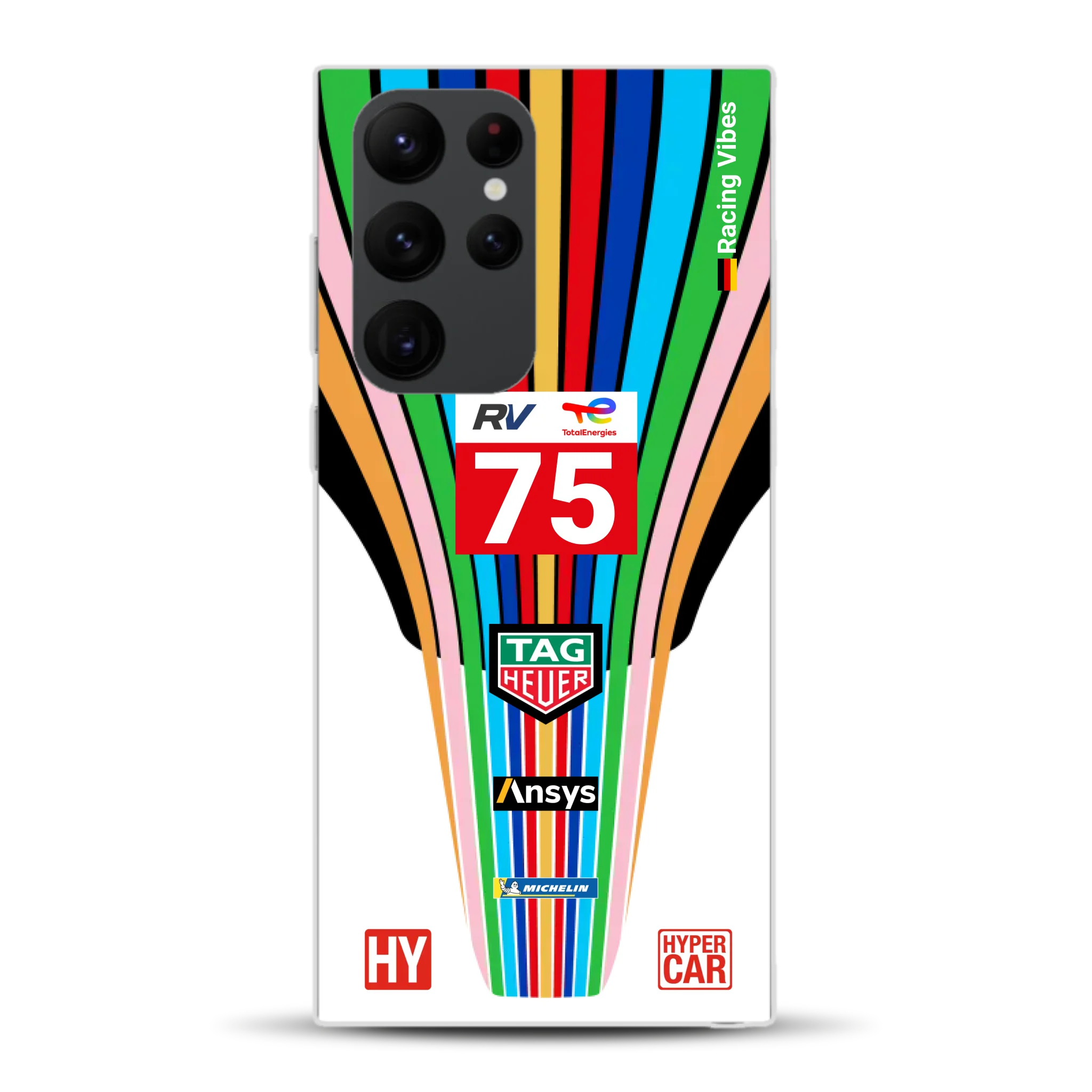 Porsche 963 #75 2023 Livery - Individuelle Handyhülle für Samsung