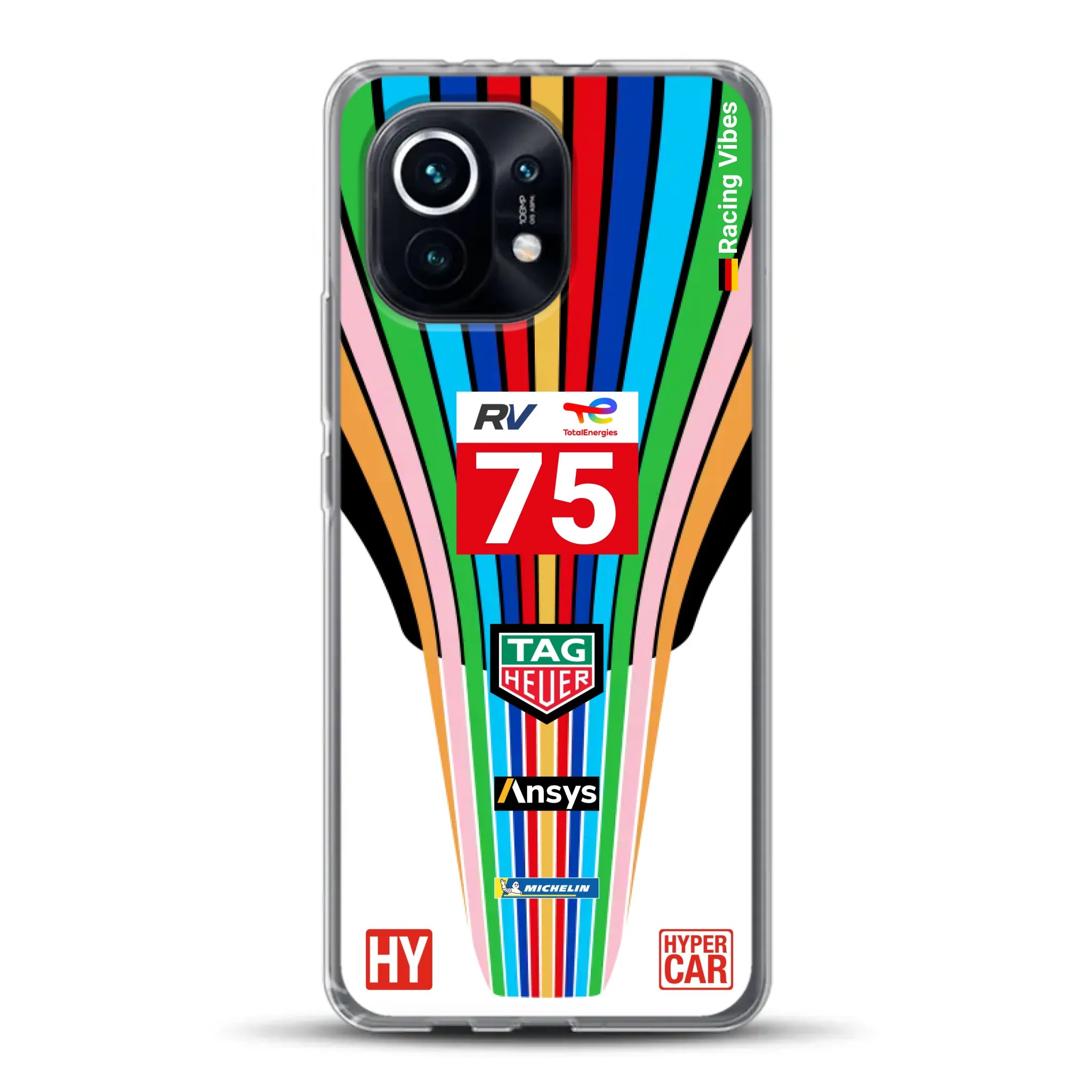 Porsche 963 #75 2023 Livery - Individuelle Handyhülle für Xiaomi