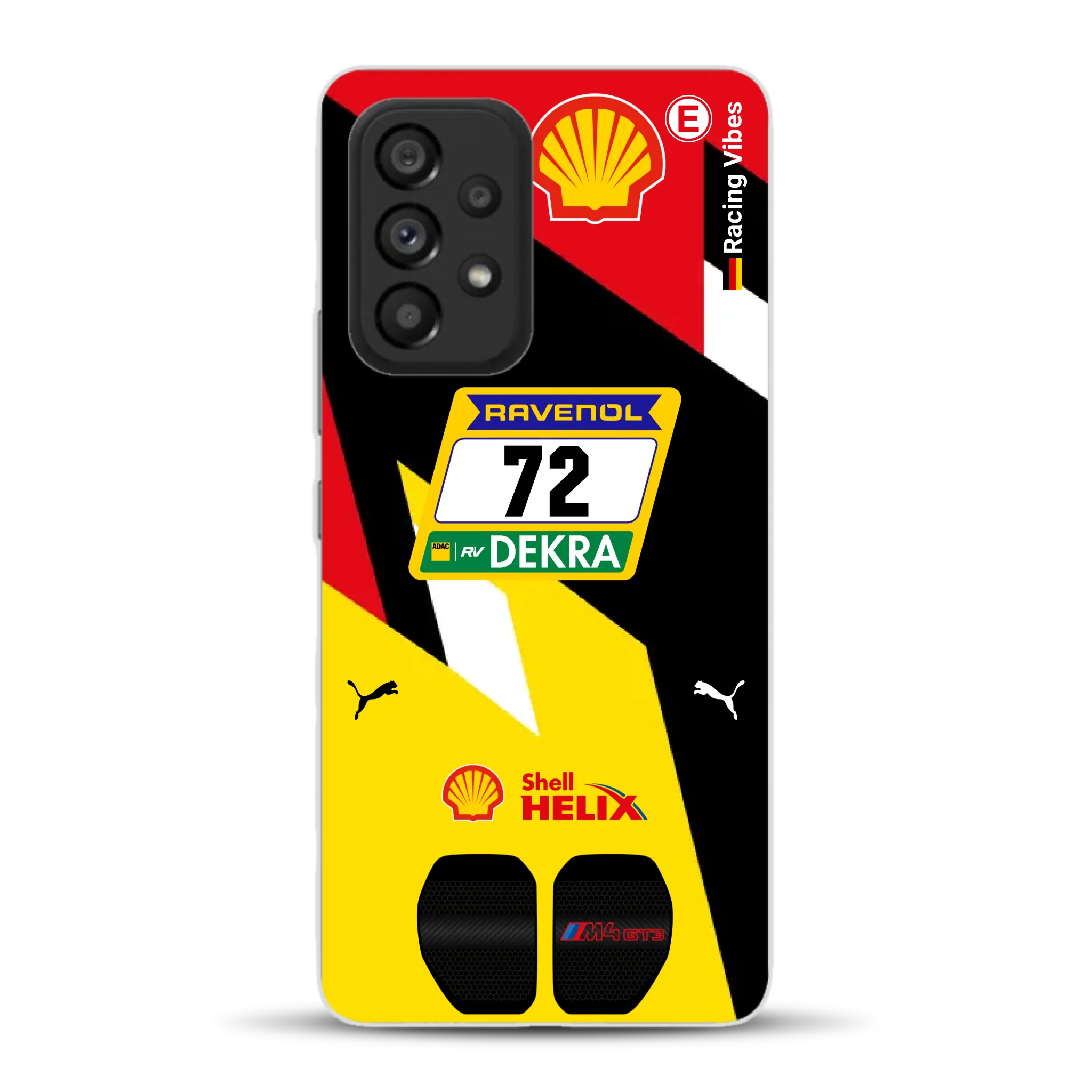 RMG M4 GT3 #72 Nürburgring 24h Qualifiers 2024 Livery - Custom phone case for Samsung