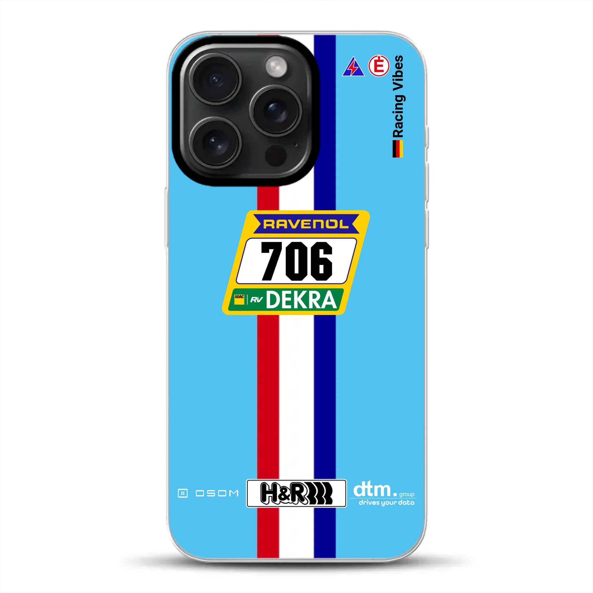 Glickenhaus SCG004c Nürburgring 2024 Livery - Individuelle Handyhülle für iPhone