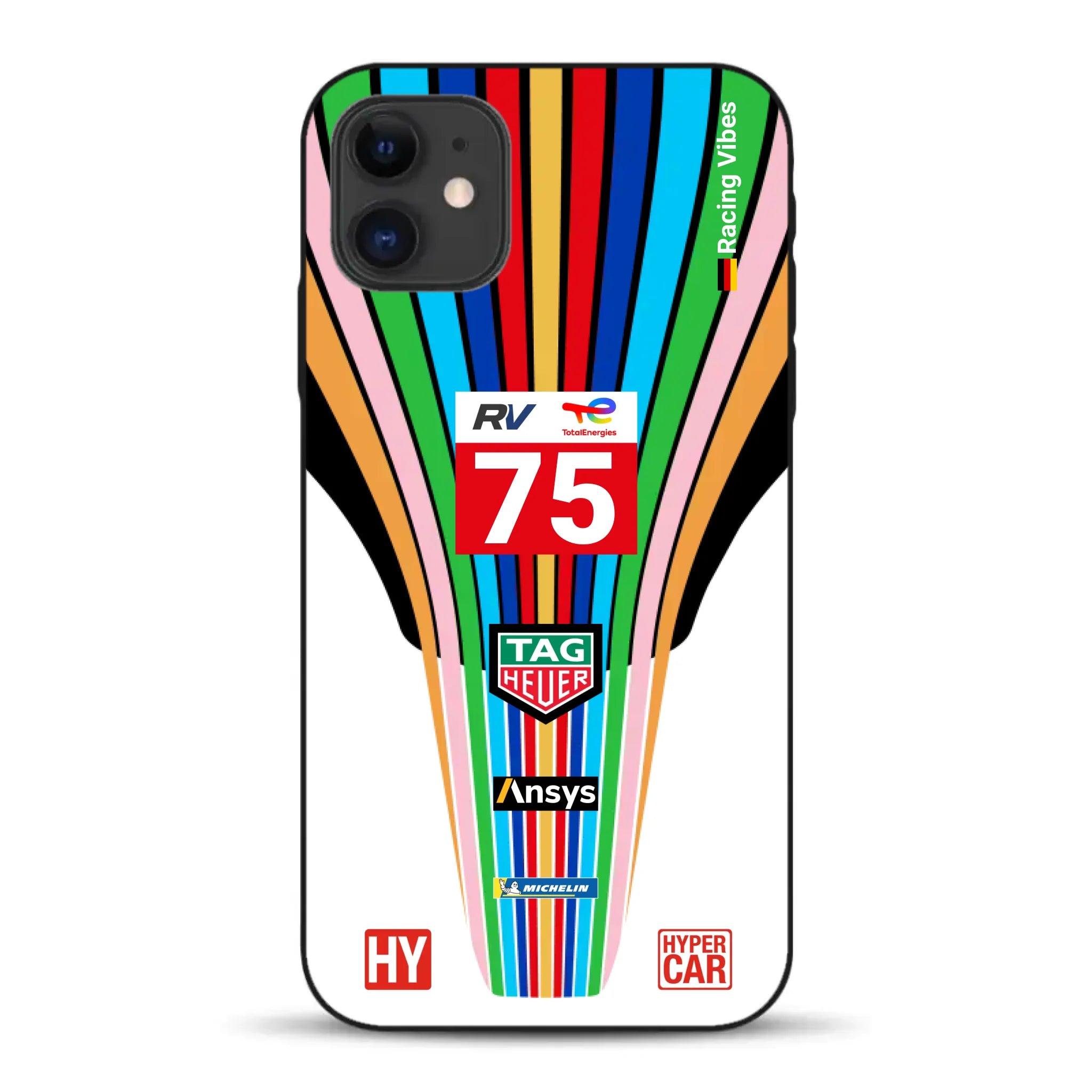 Porsche 963 #75 2023 Livery - Custodia per cellulare personalizzata per iPhone