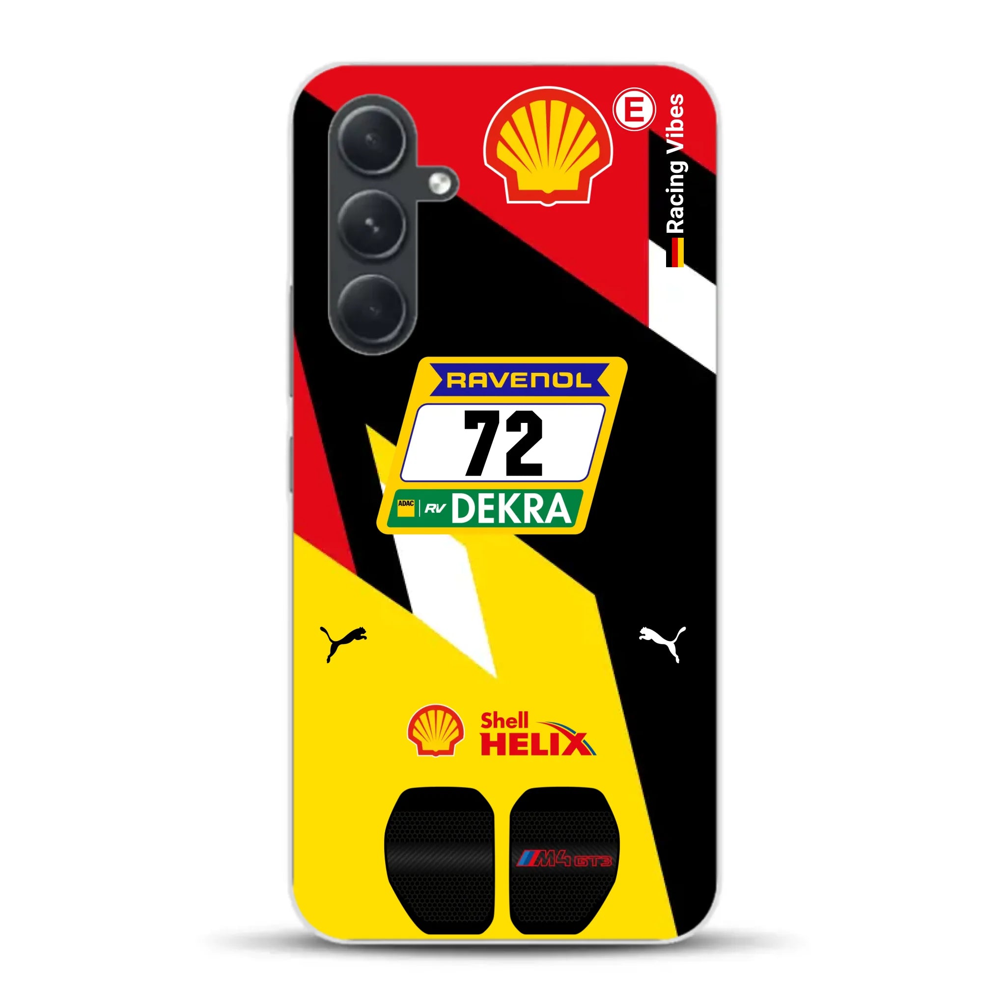 RMG M4 GT3 #72 Nürburgring 24h Qualifiers 2024 Livery - Personnalisé coque pour Samsung