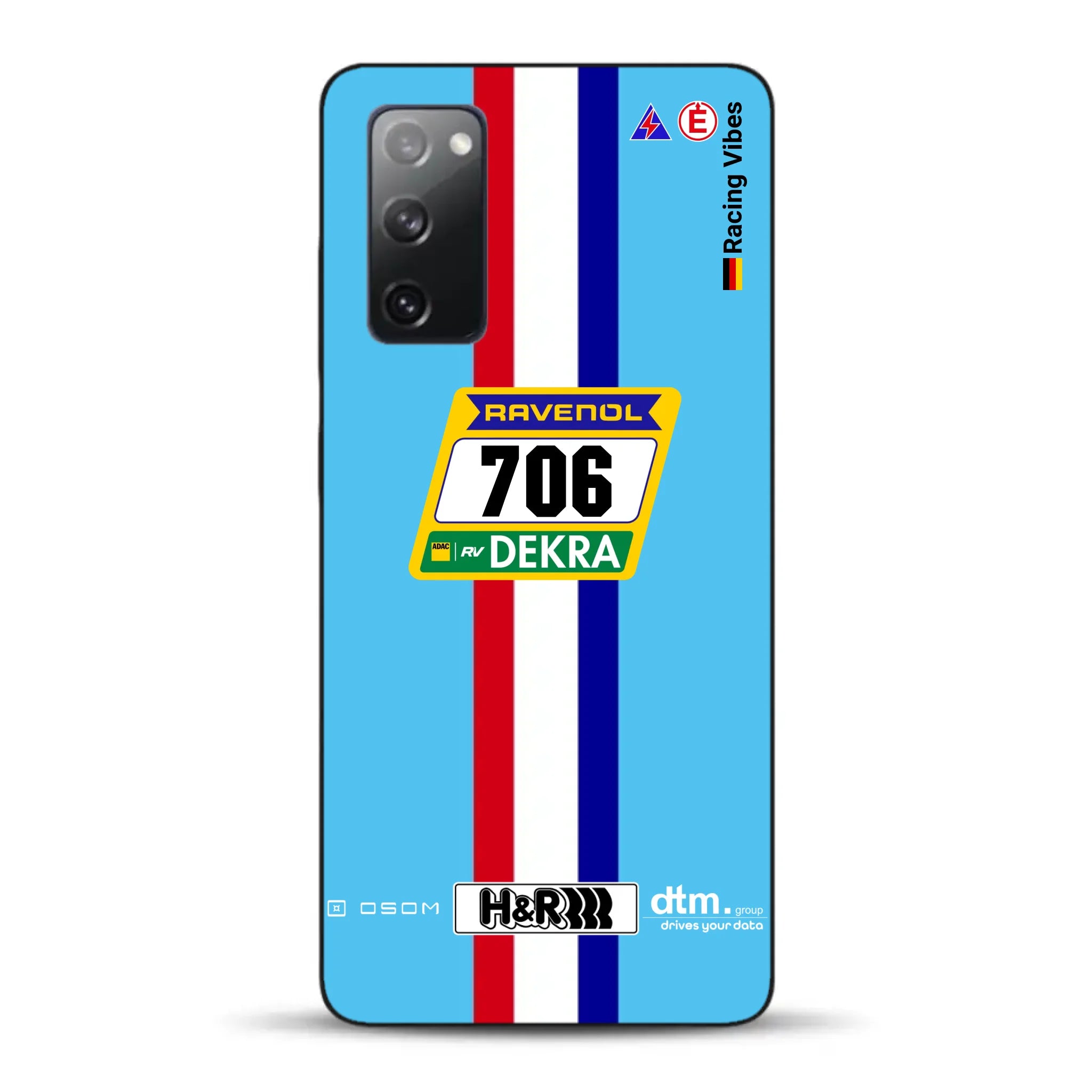 Glickenhaus SCG004c Nürburgring 2024 Livery - Personnalisé coque pour Samsung