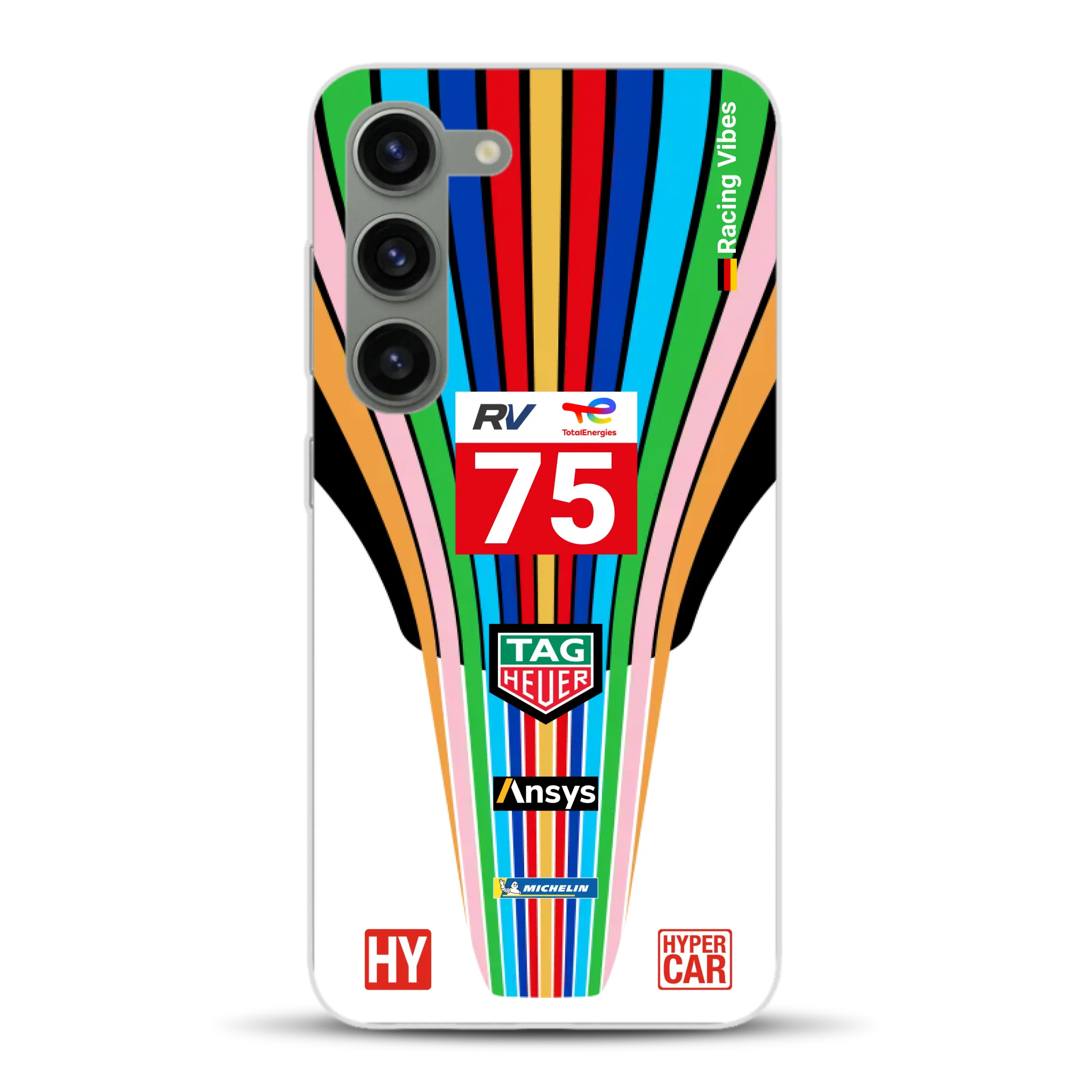 Porsche 963 #75 2023 Livery - Individuelle Handyhülle für Samsung