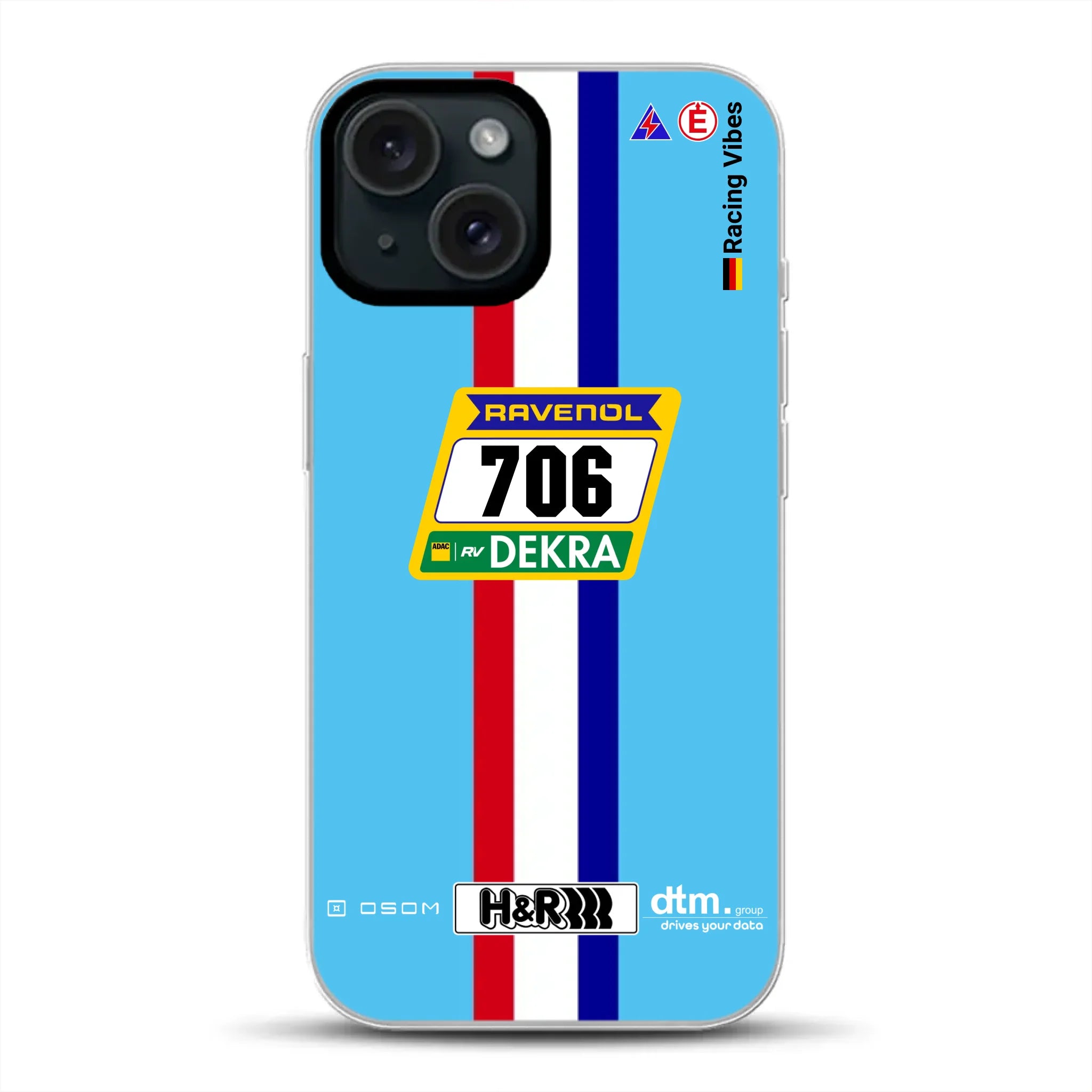 Glickenhaus SCG004c Nürburgring 2024 Livery - Individuelle Handyhülle für iPhone