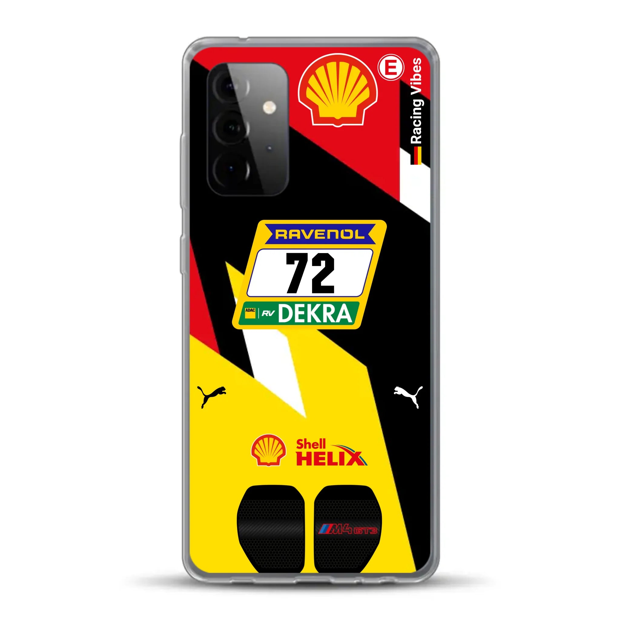 RMG M4 GT3 #72 Nürburgring 24h Qualifiers 2024 Livery - Custom phone case for Samsung