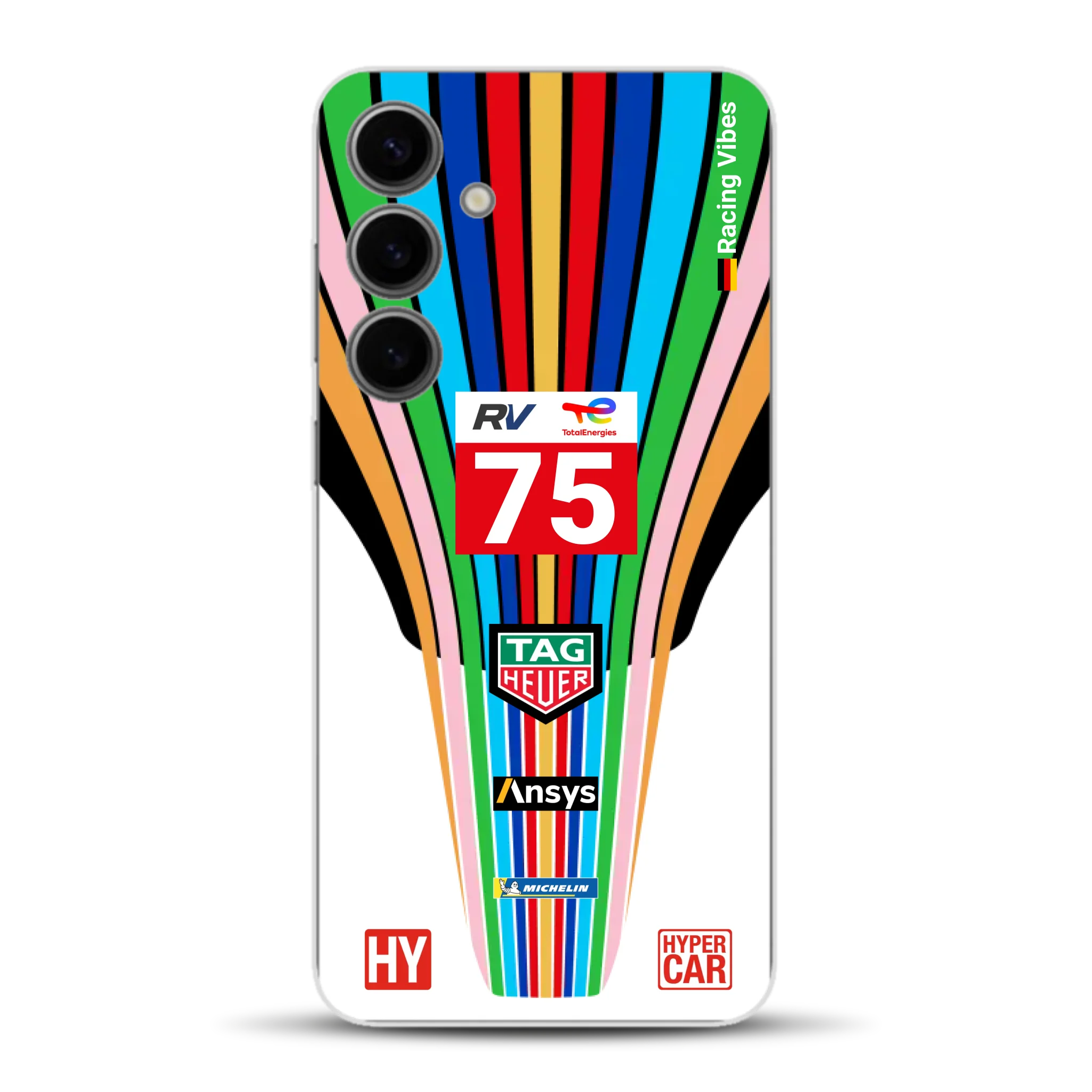 Porsche 963 #75 2023 Livery - Individuelle Handyhülle für Samsung
