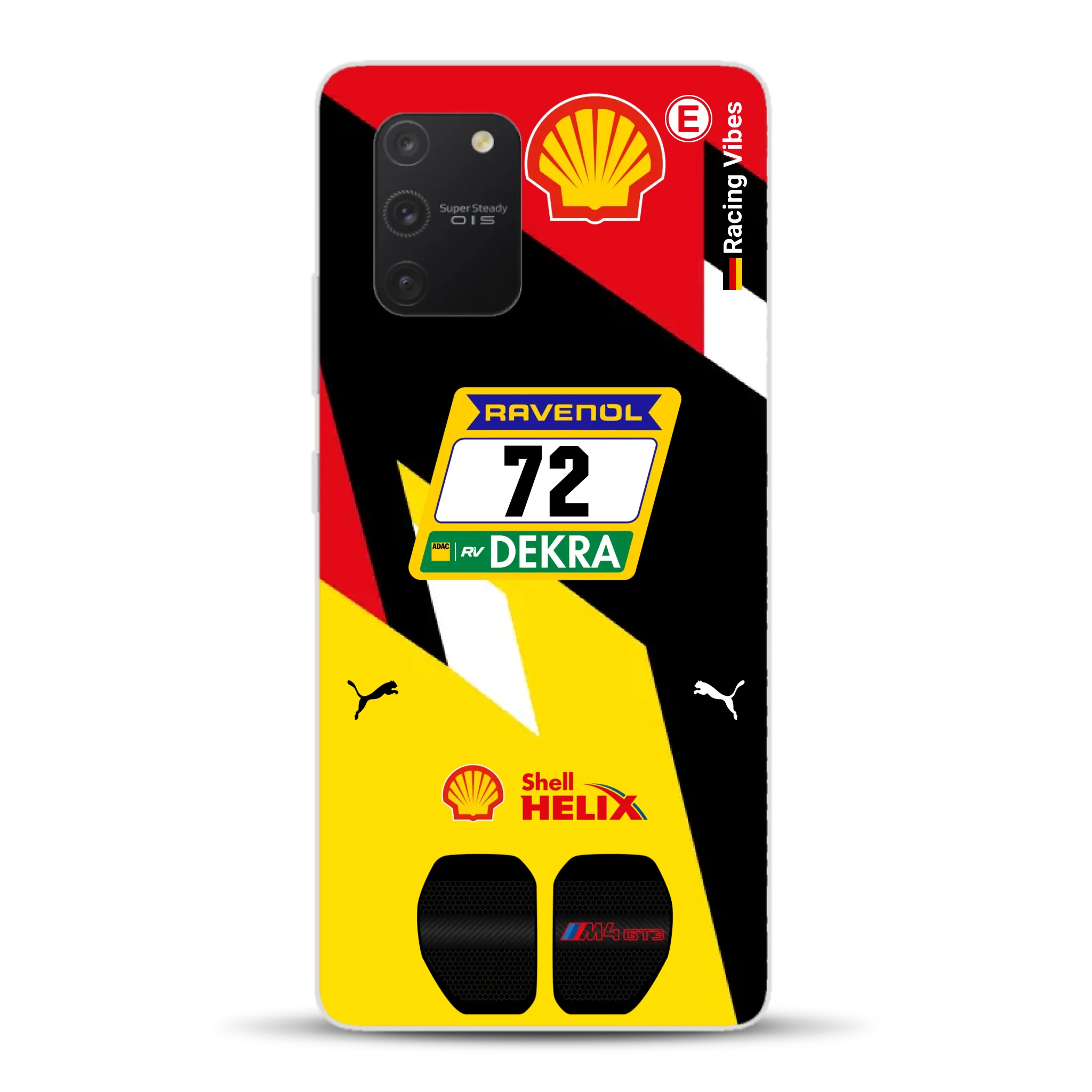 RMG M4 GT3 #72 Nürburgring 24h Qualifiers 2024 Livery - Custom phone case for Samsung