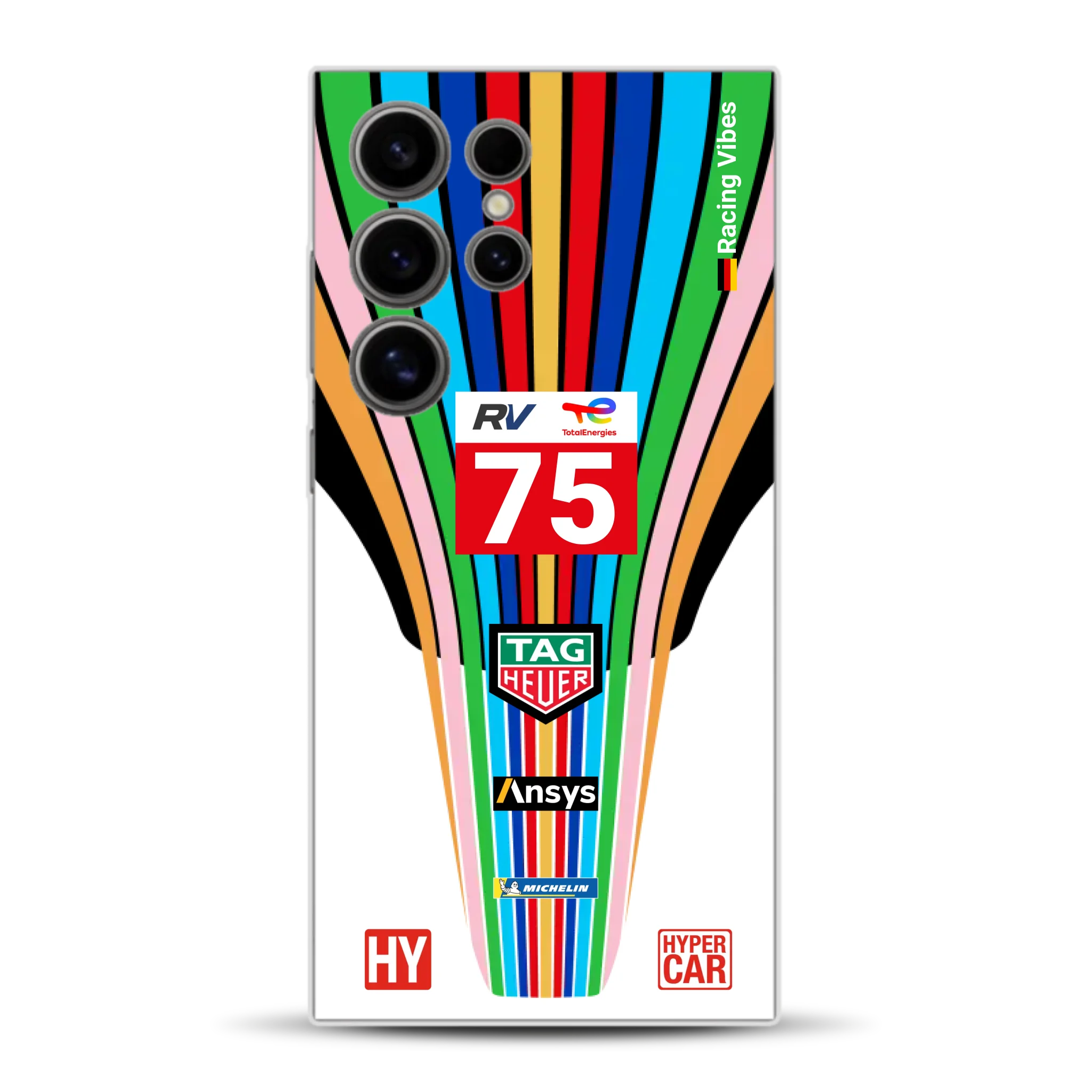 Porsche 963 #75 2023 Livery - Individuelle Handyhülle für Samsung