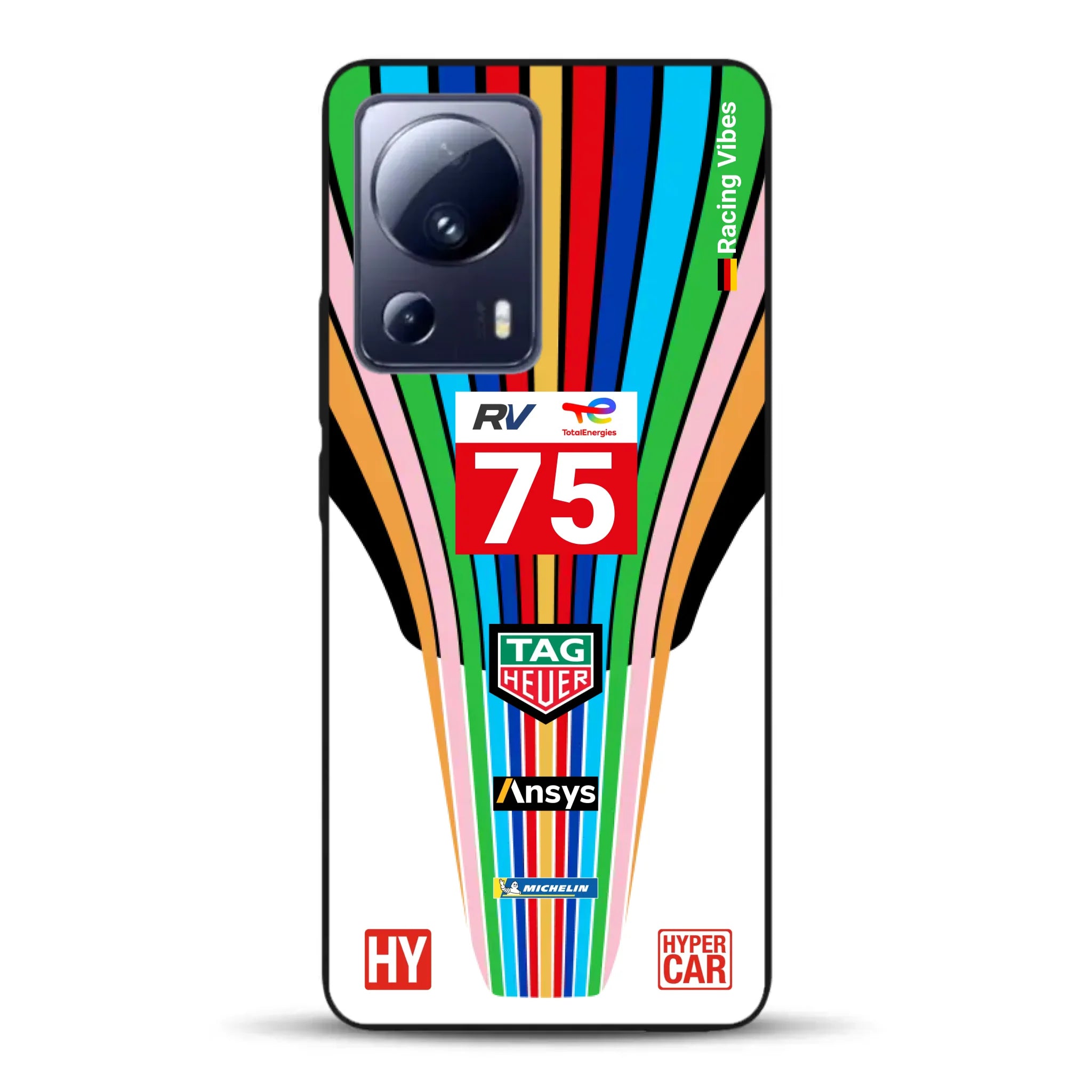 Porsche 963 #75 2023 Livery - Custodia per cellulare personalizzata per Xiaomi