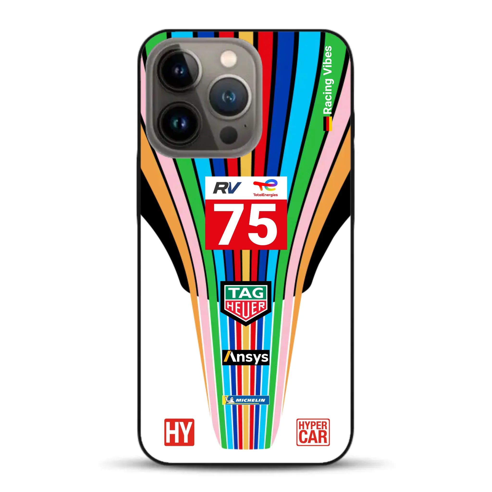 Porsche 963 #75 2023 Livery - Individuelle Handyhülle für iPhone