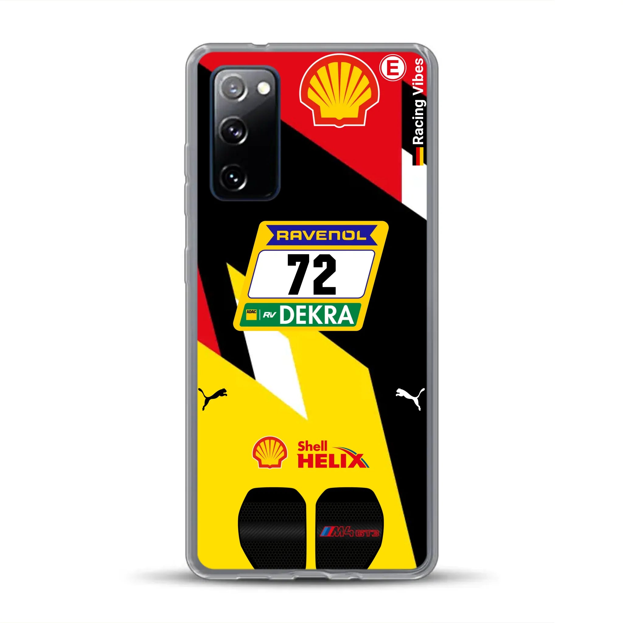RMG M4 GT3 #72 Nürburgring 24h Qualifiers 2024 Livery - Custom phone case for Samsung