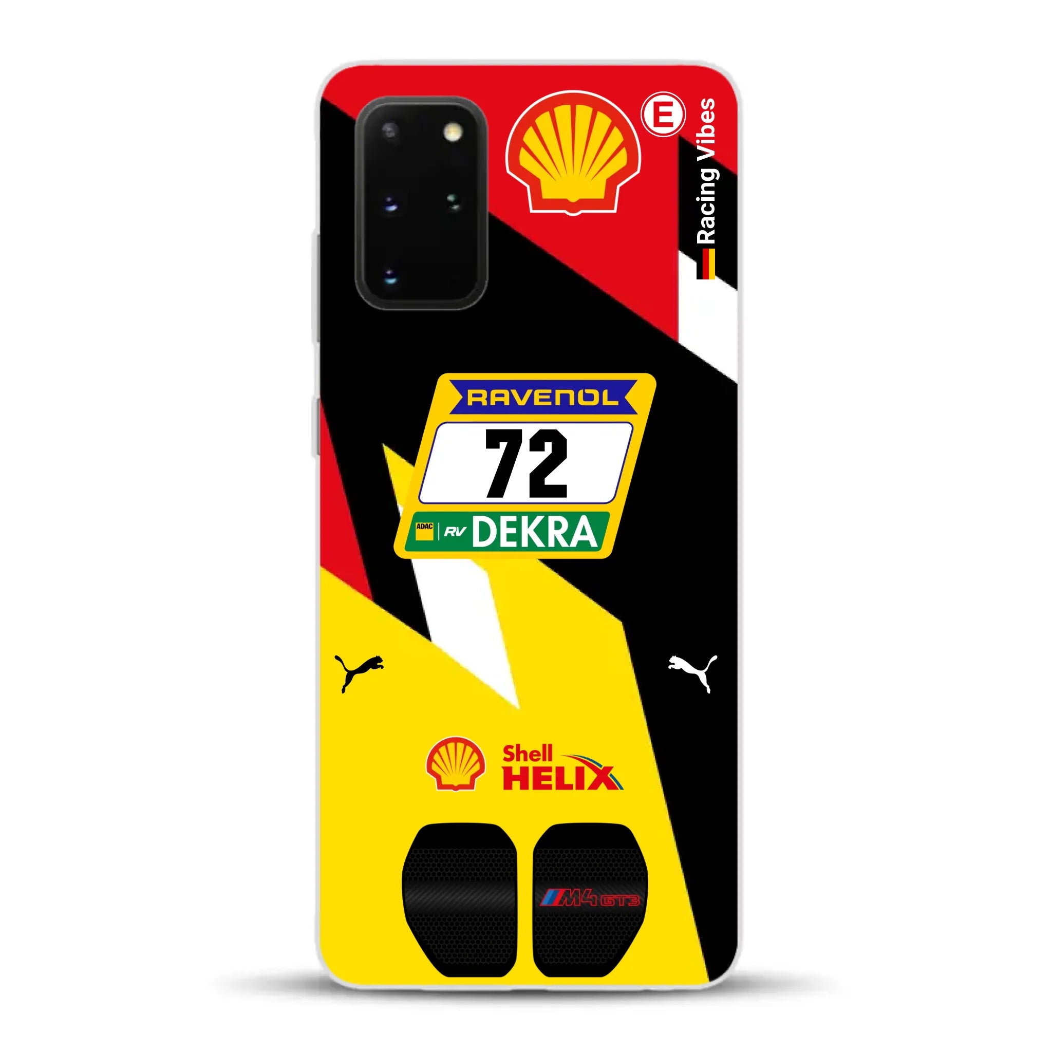 RMG M4 GT3 #72 Nürburgring 24h Qualifiers 2024 Livery - Custom phone case for Samsung