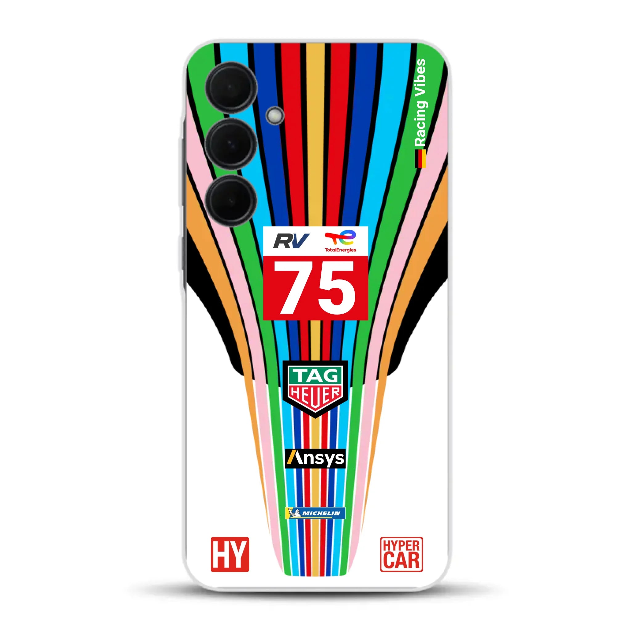 Porsche 963 #75 2023 Livery - Individuelle Handyhülle für Samsung
