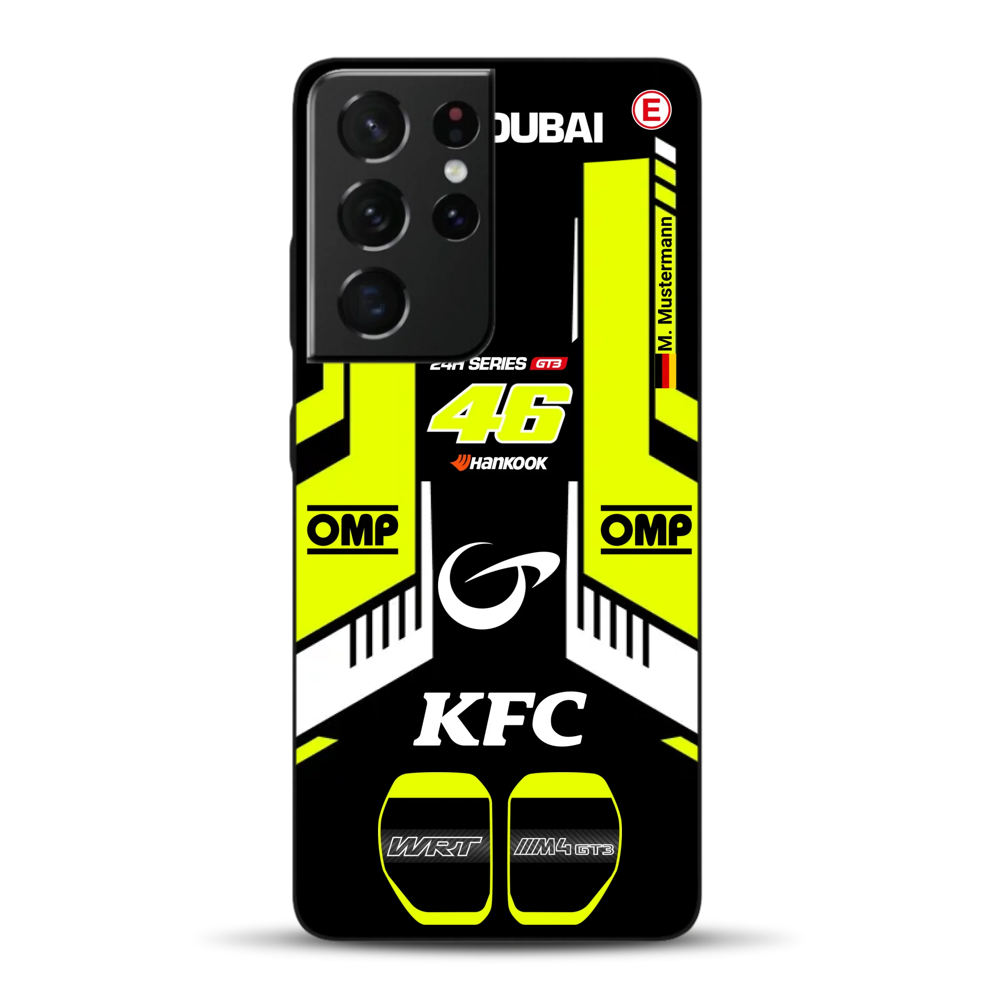 M4 GT3 #46 24h Dubai 2023 Rossi Livery - Custodia per cellulare personalizzata per Samsung
