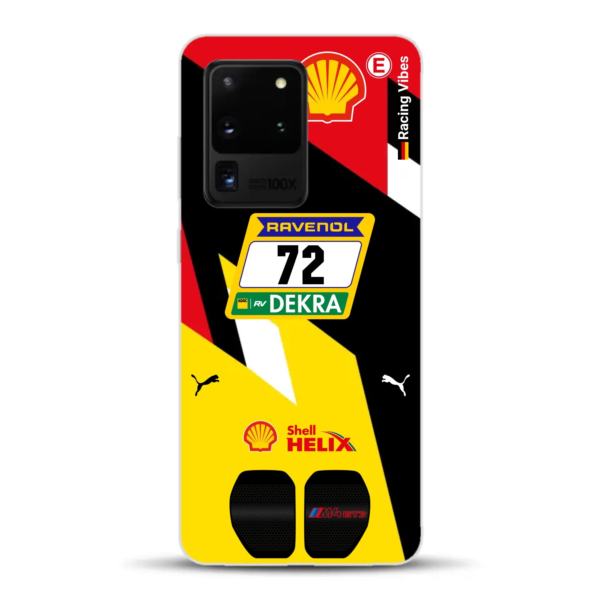 RMG M4 GT3 #72 Nürburgring 24h Qualifiers 2024 Livery - Custom phone case for Samsung