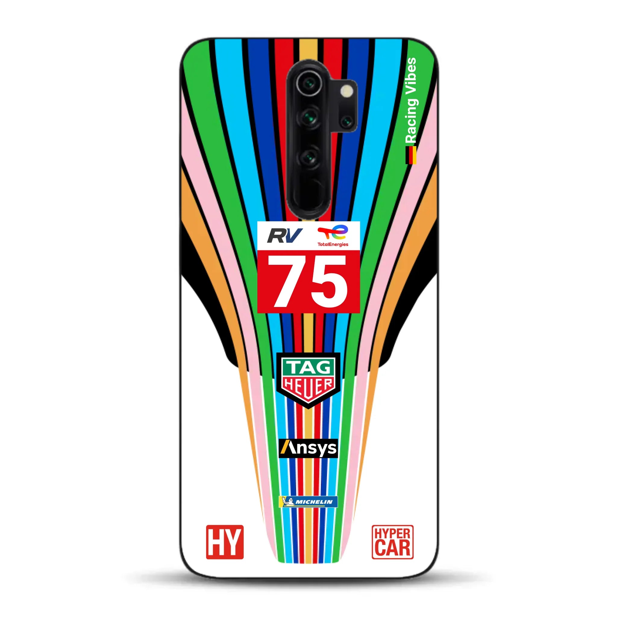 Porsche 963 #75 2023 Livery - Individuelle Handyhülle für Xiaomi