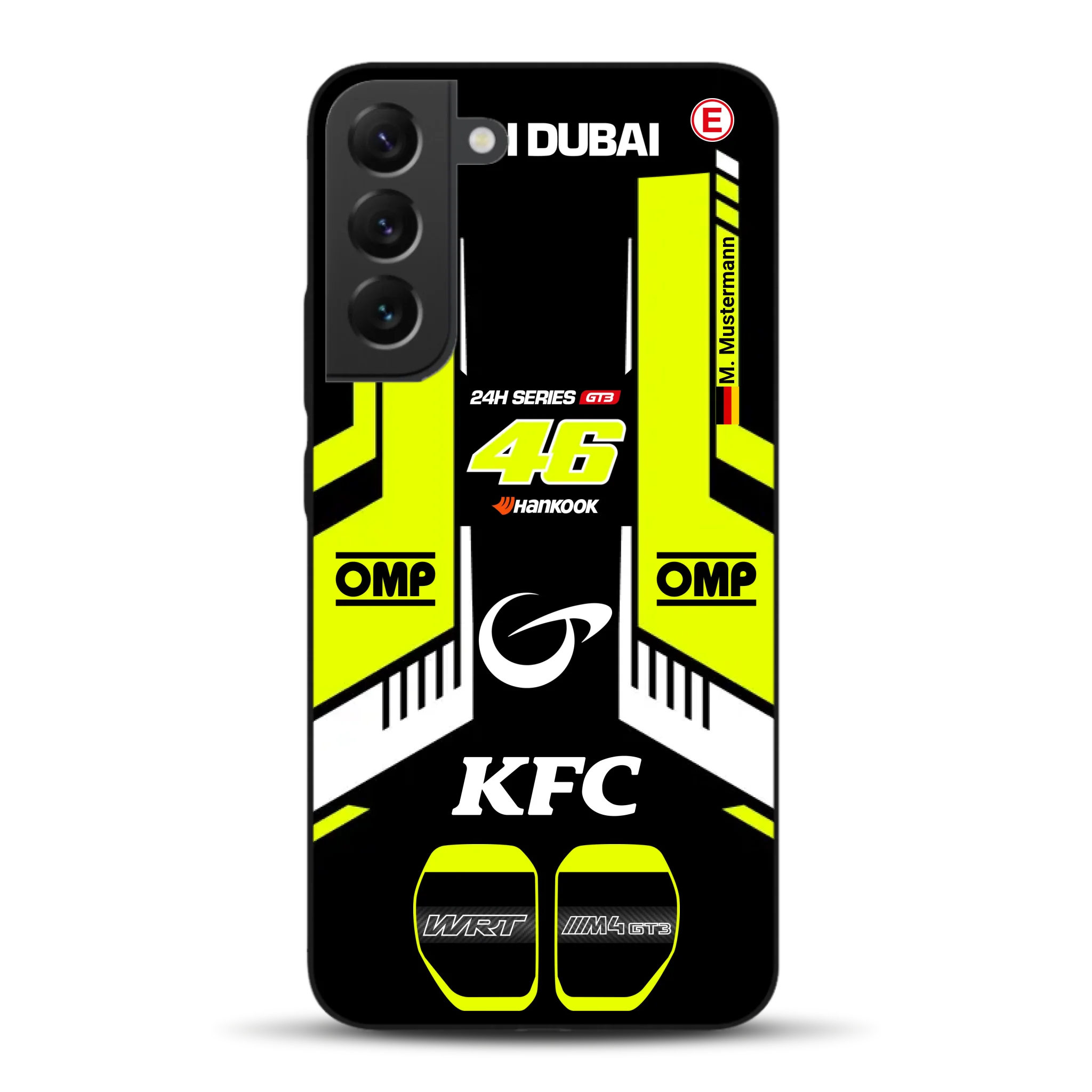 M4 GT3 #46 24h Dubai 2023 Rossi Livery - Custodia per cellulare personalizzata per Samsung