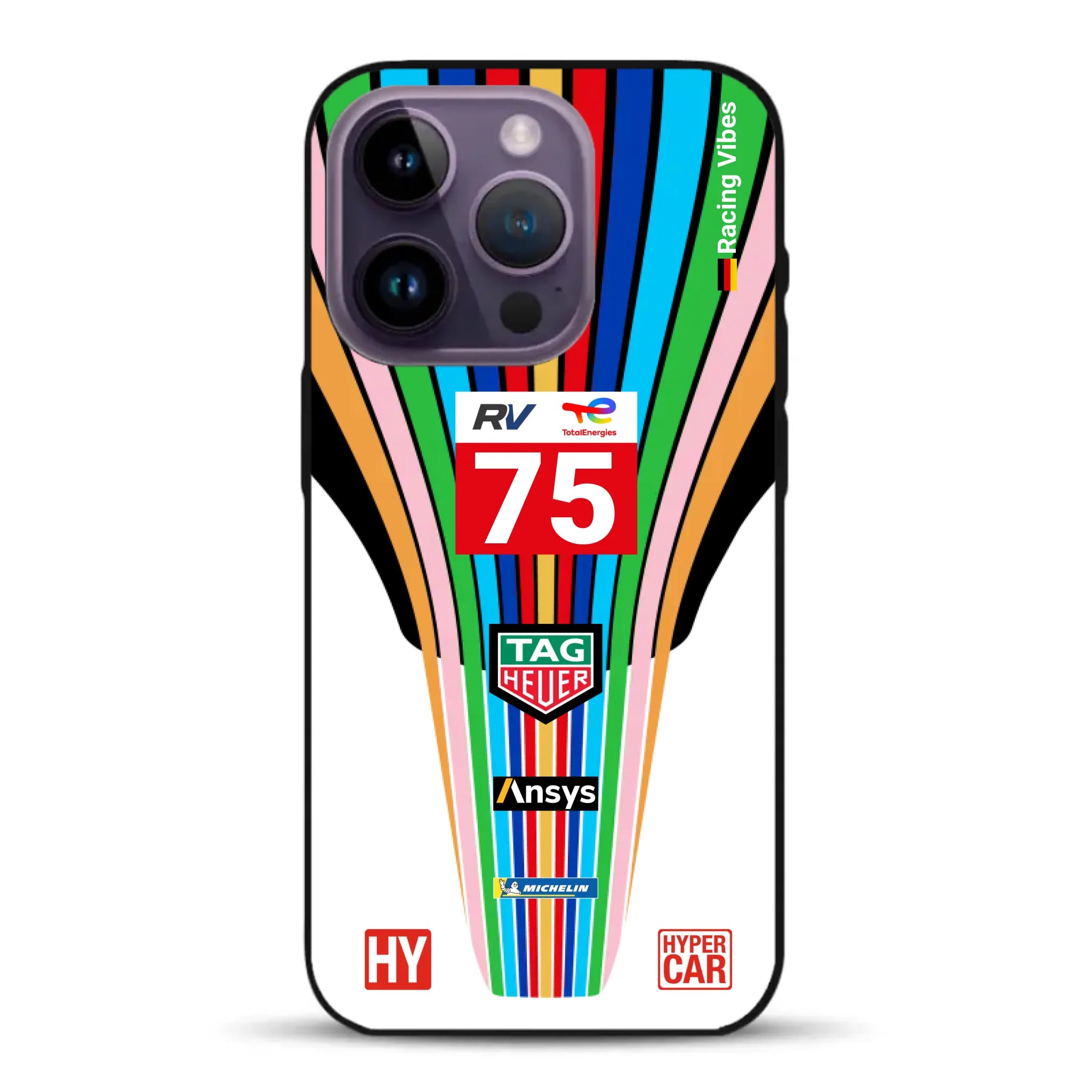 Porsche 963 #75 2023 Livery - Individuelle Handyhülle für iPhone