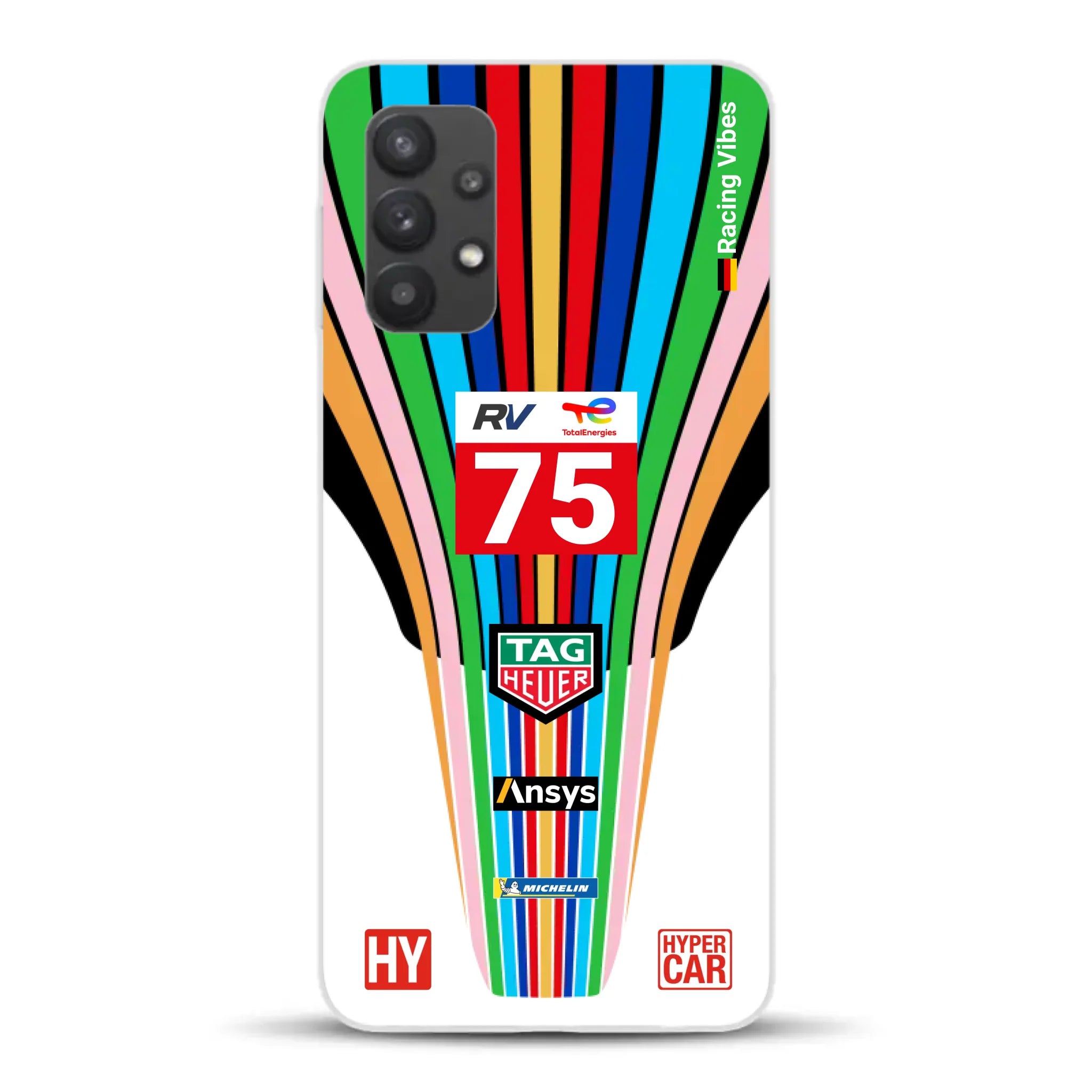 Porsche 963 #75 2023 Livery - Custodia per cellulare personalizzata per Samsung