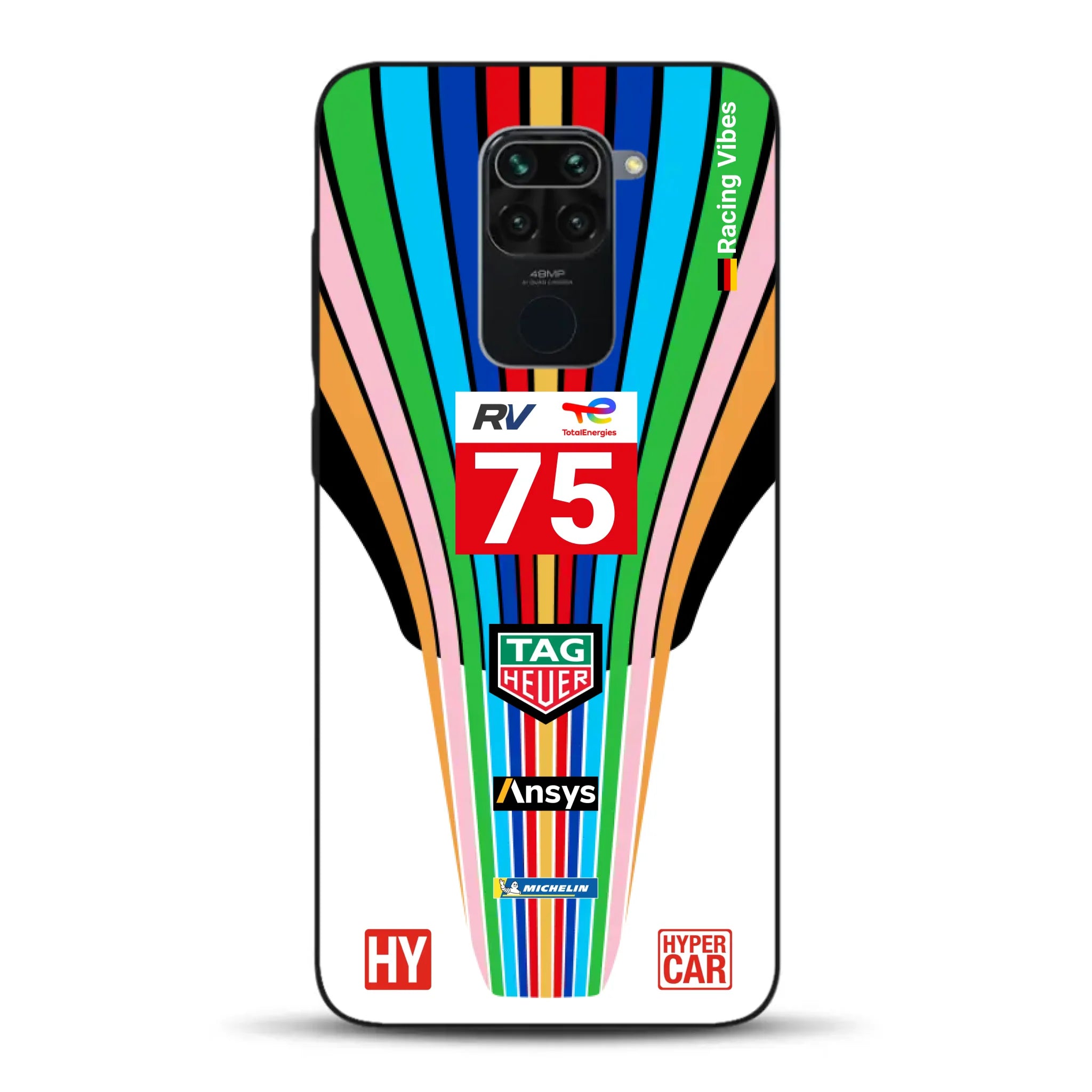 Porsche 963 #75 2023 Livery - Custodia per cellulare personalizzata per Xiaomi