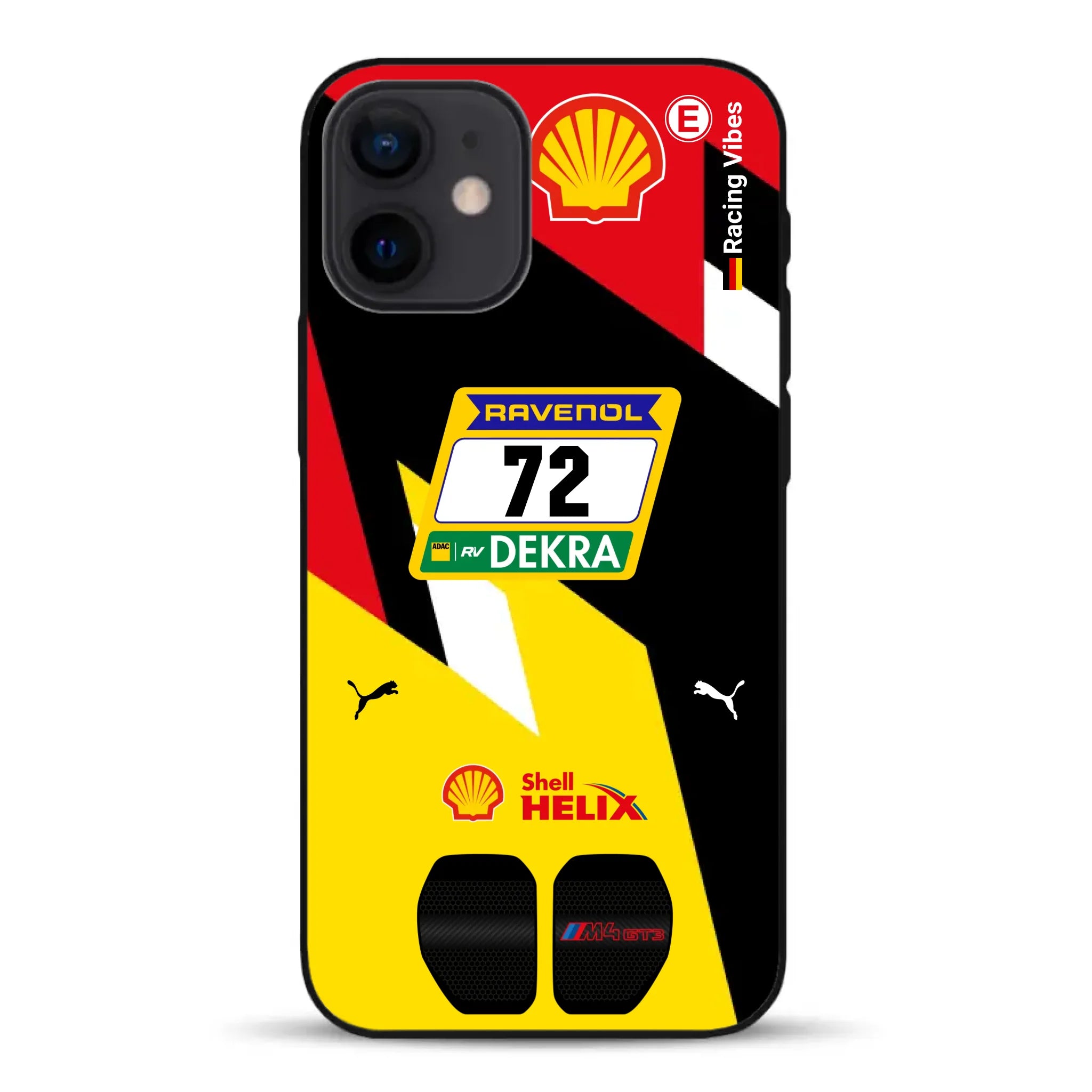 RMG M4 GT3 #72 Nürburgring 24h Qualifiers 2024 Livery - Custodia per cellulare personalizzata per iPhone