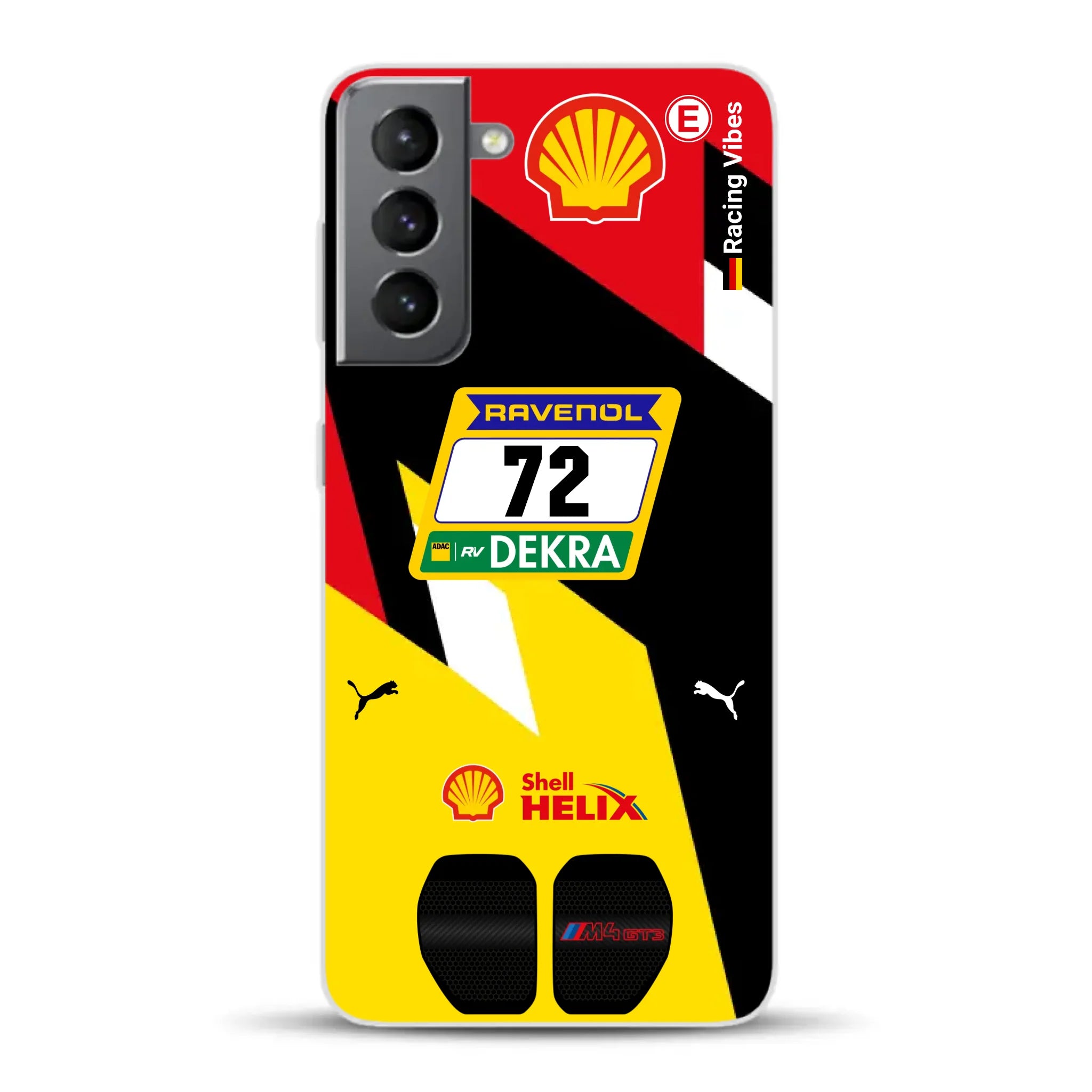 RMG M4 GT3 #72 Nürburgring 24h Qualifiers 2024 Livery - Custom phone case for Samsung