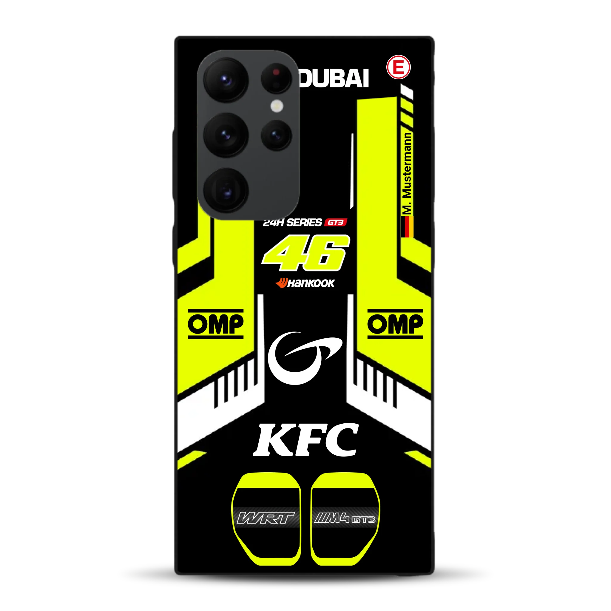 M4 GT3 #46 24h Dubai 2023 Rossi Livery - Custodia per cellulare personalizzata per Samsung