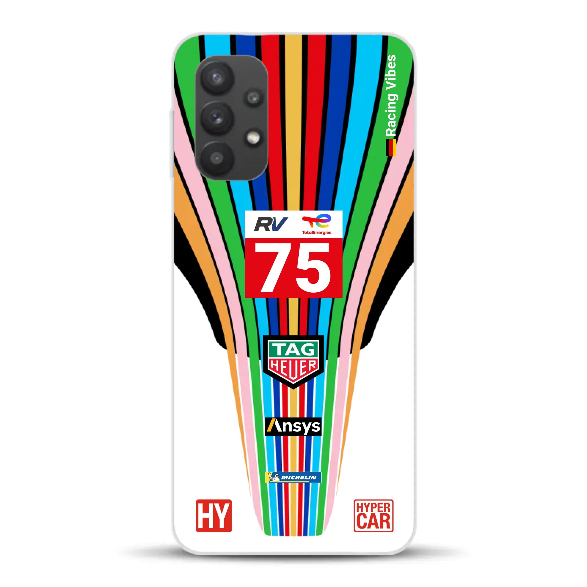 Porsche 963 #75 2023 Livery - Custodia per cellulare personalizzata per Samsung